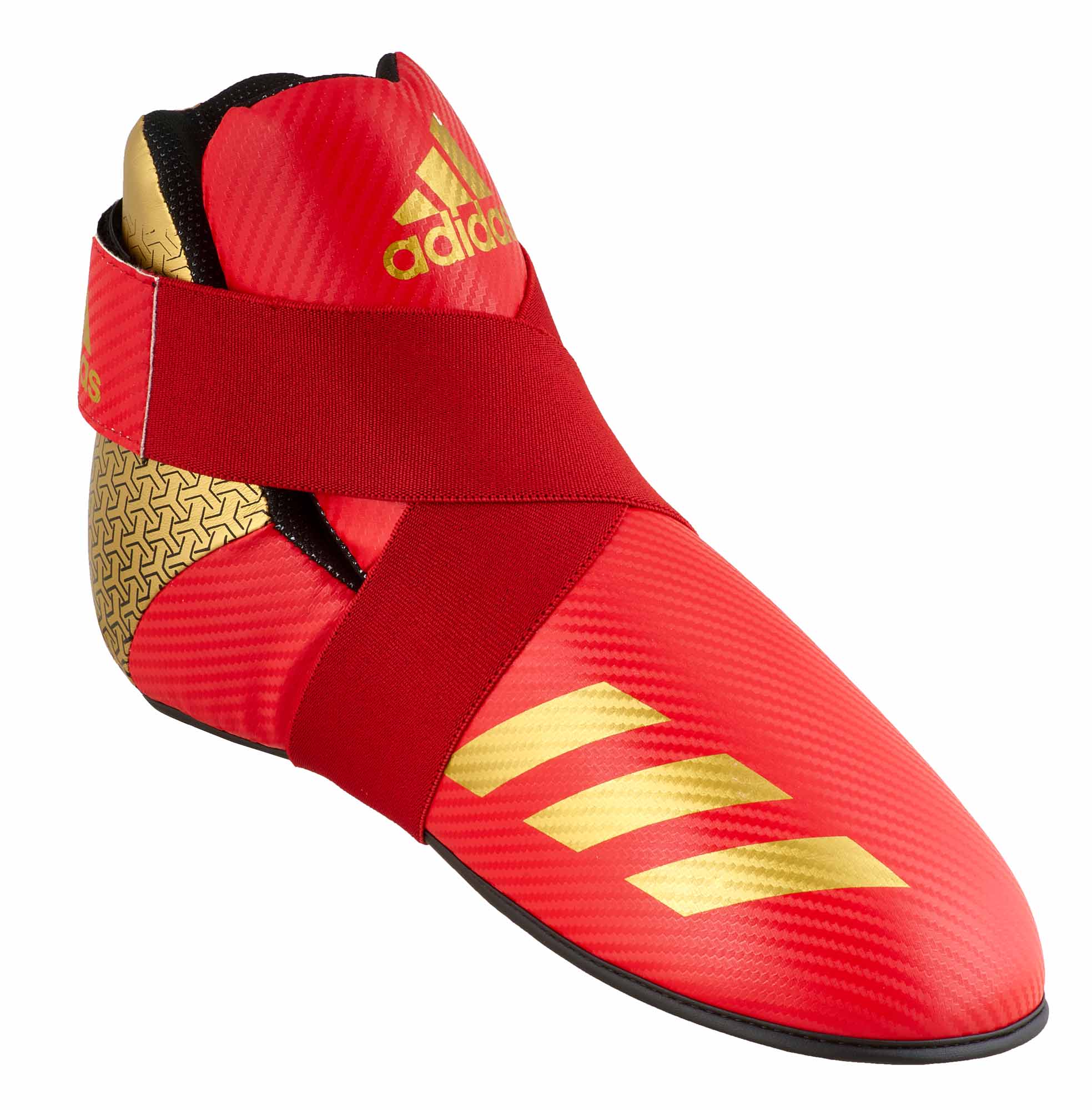 adidas ITF-Taekwondo Pro Fußschutz red/gold, adiKBB300HD