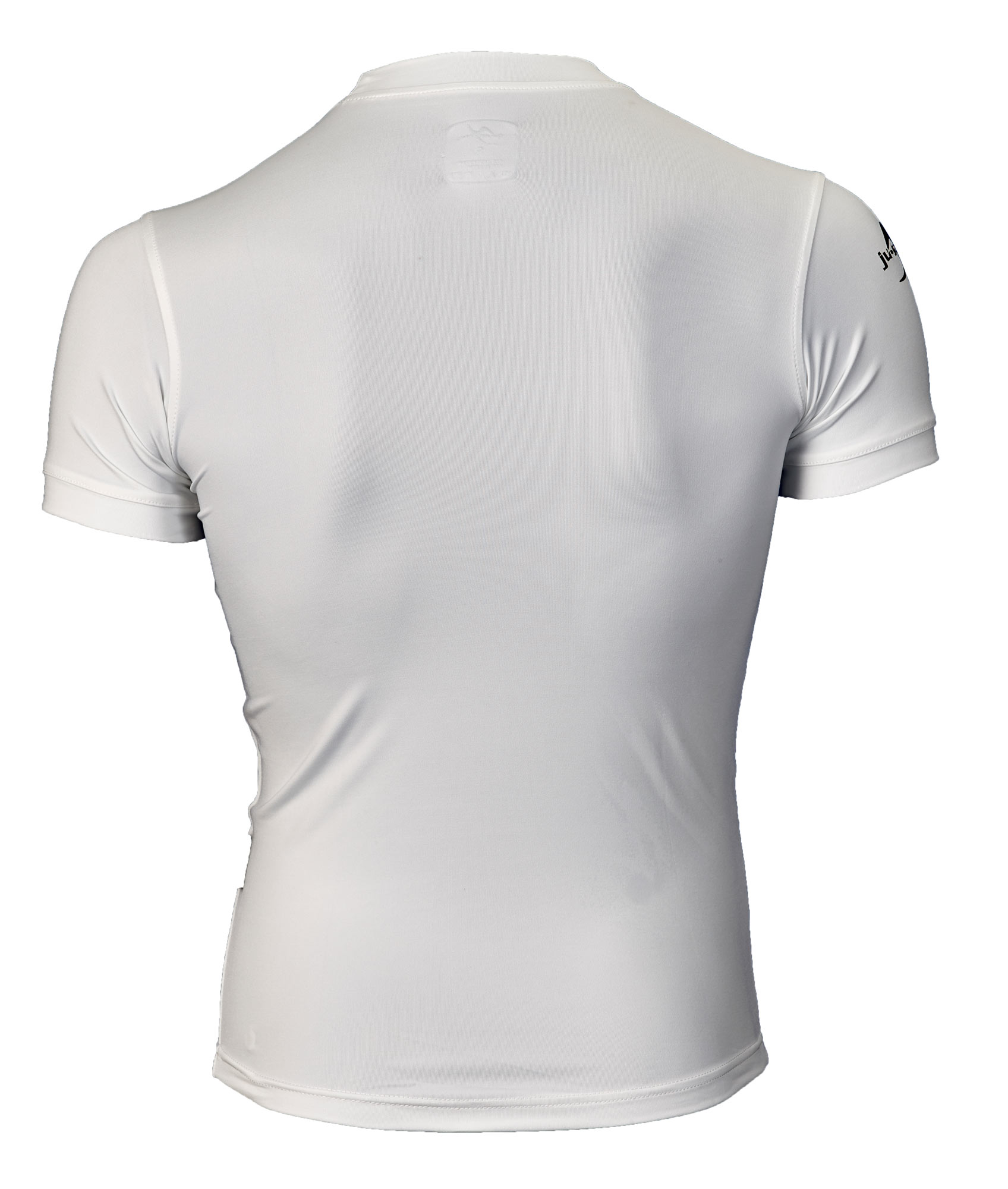 Compression Shirt kurzarm weiß