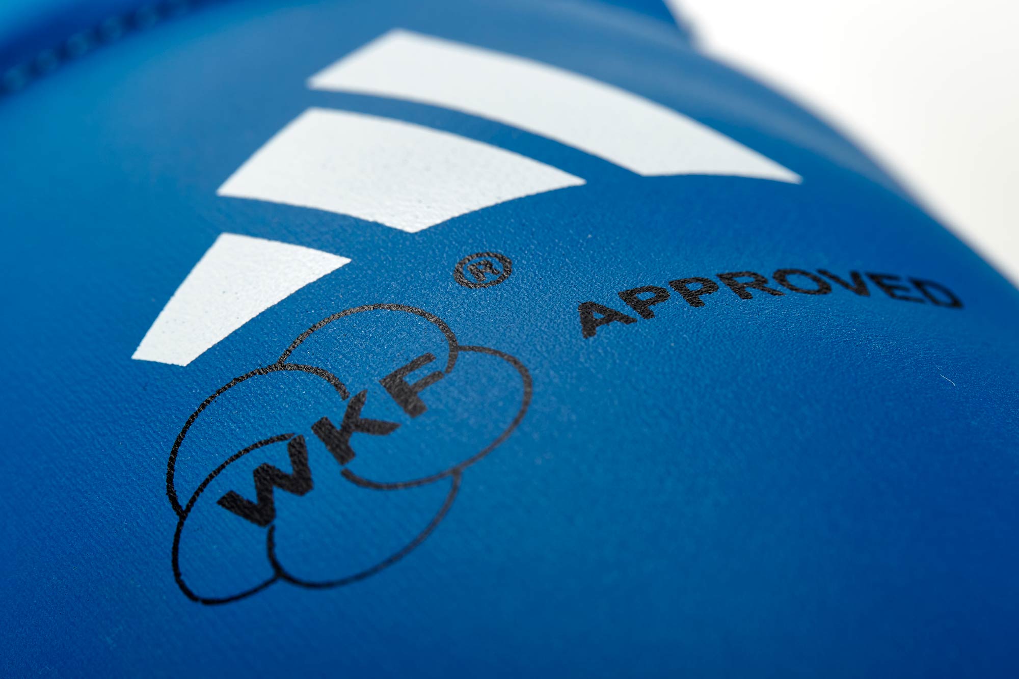 adidas karate shin & instep protector WKF approved 661.35 blue