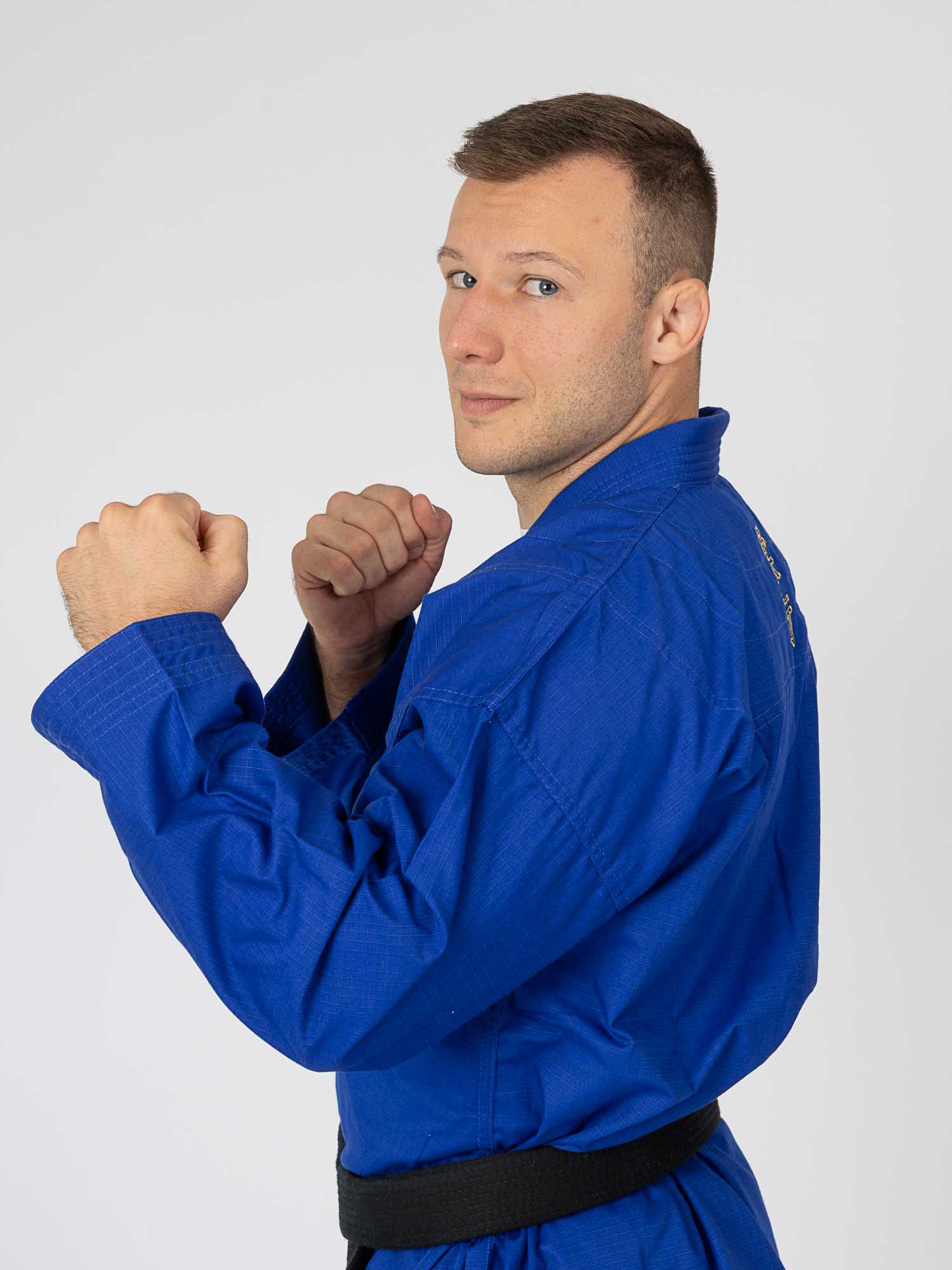 Judo Gi, Judo Uniform, Blue Gi, Belt, Long Sleeve