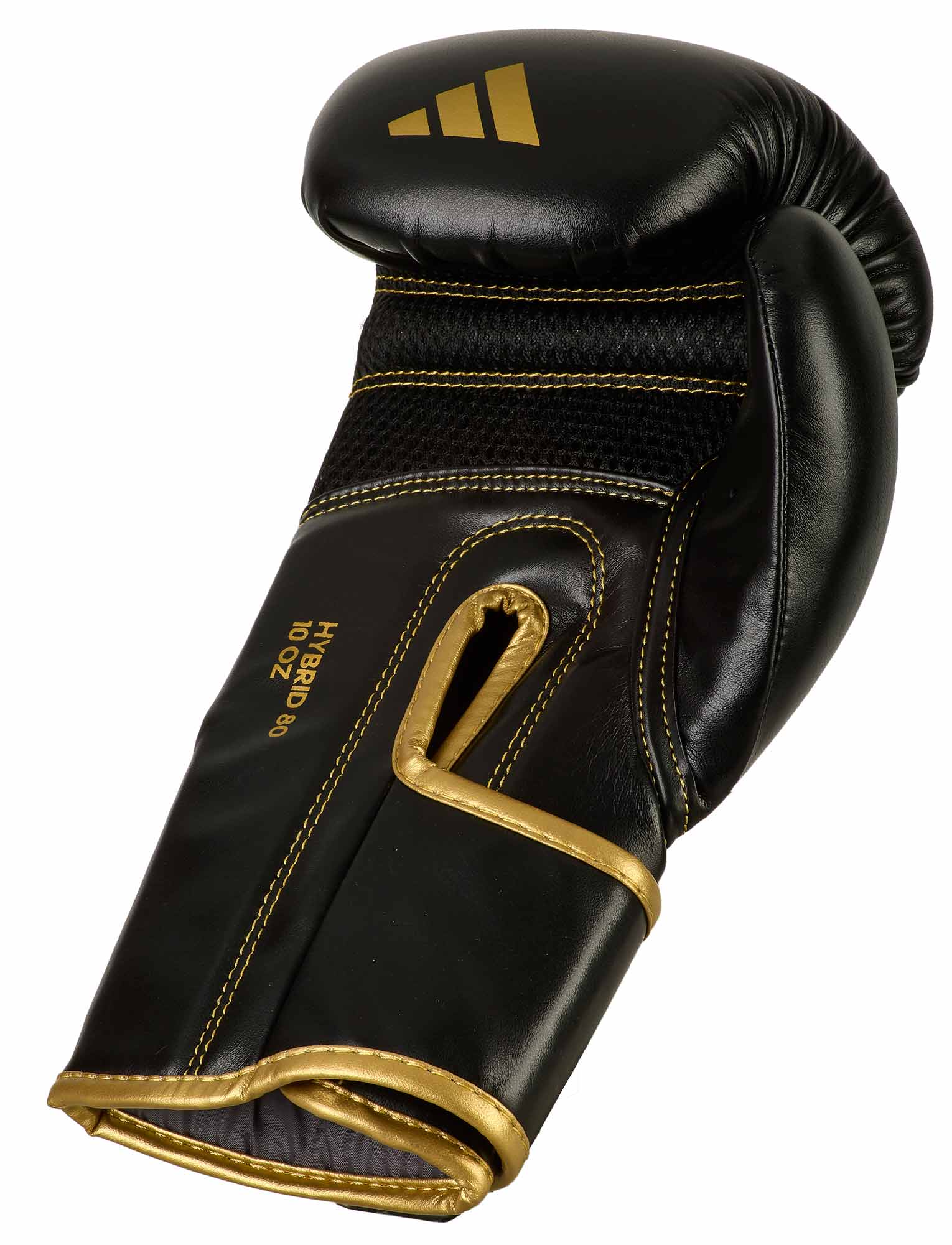 adidas Boxhandschuhe Hybrid 80, black/gold, ADIH80