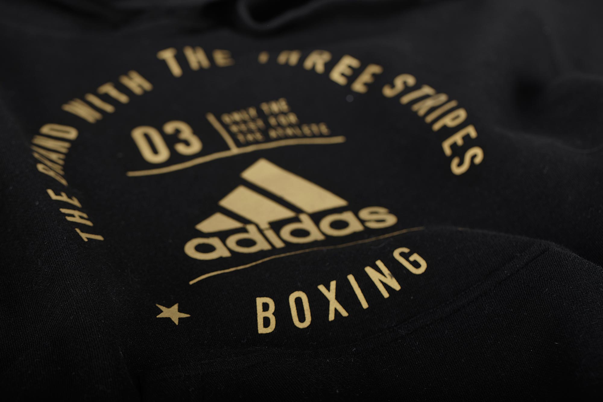 adidas Community Hoody BOXING black/gold, adiCL02B