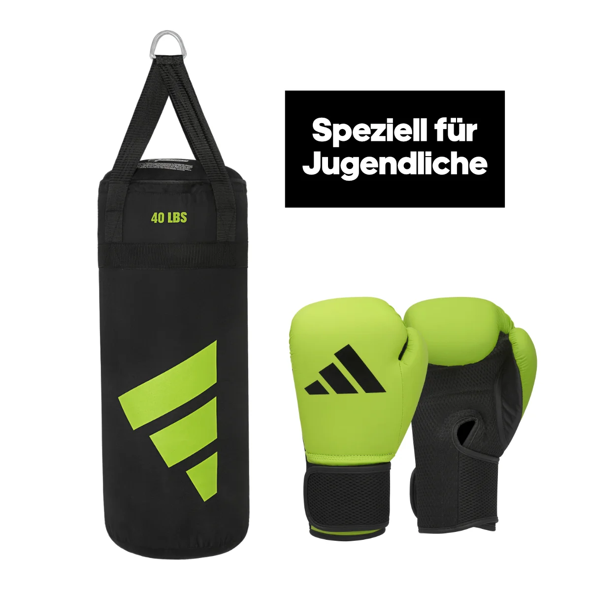 Boxsack, Boxsack-Set, Schlagtüten, Boxhandschuhe, Punching-Box-Set