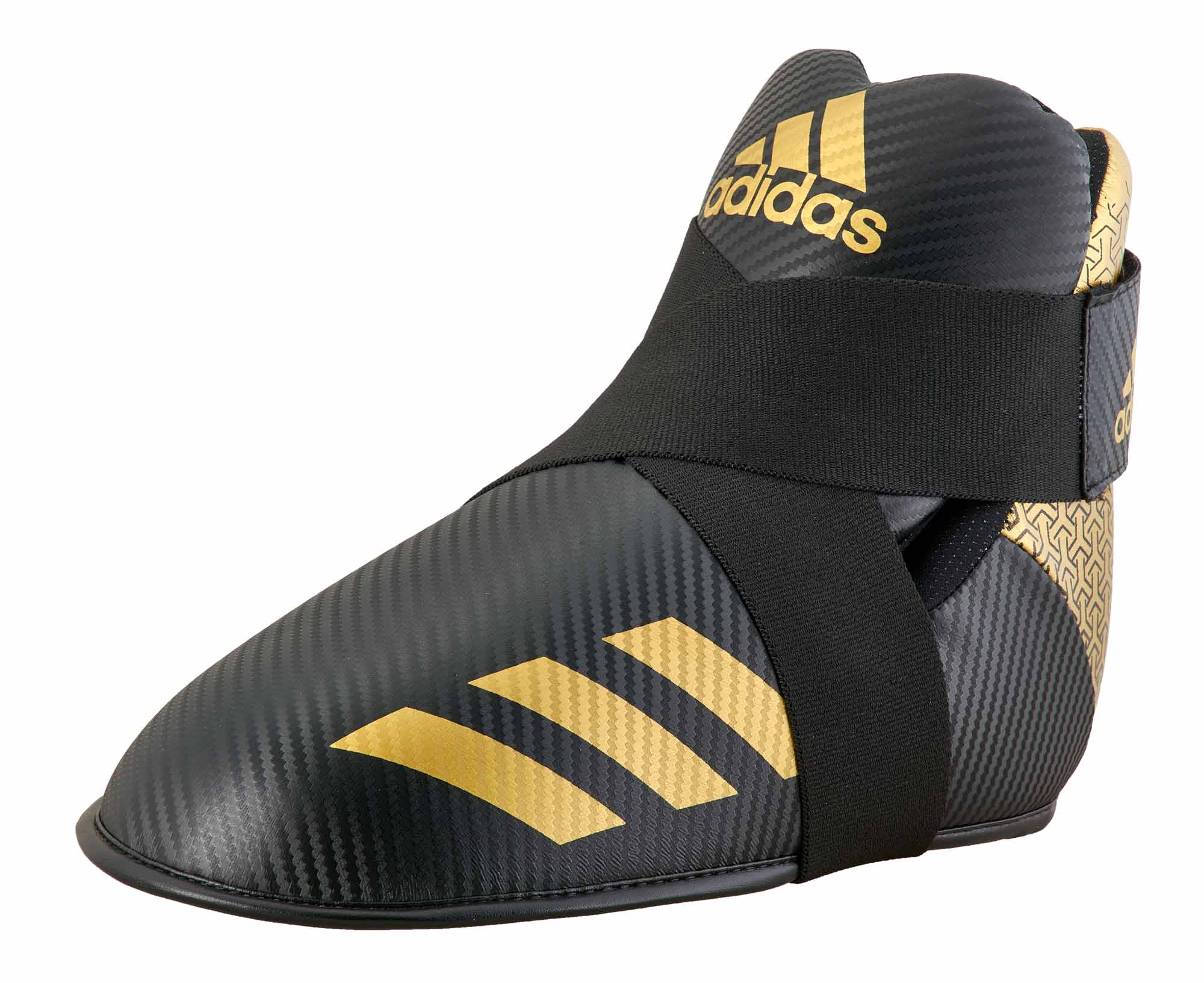 adidas Pro Kickboxing Fußschutz black/gold, adiKBB300HD