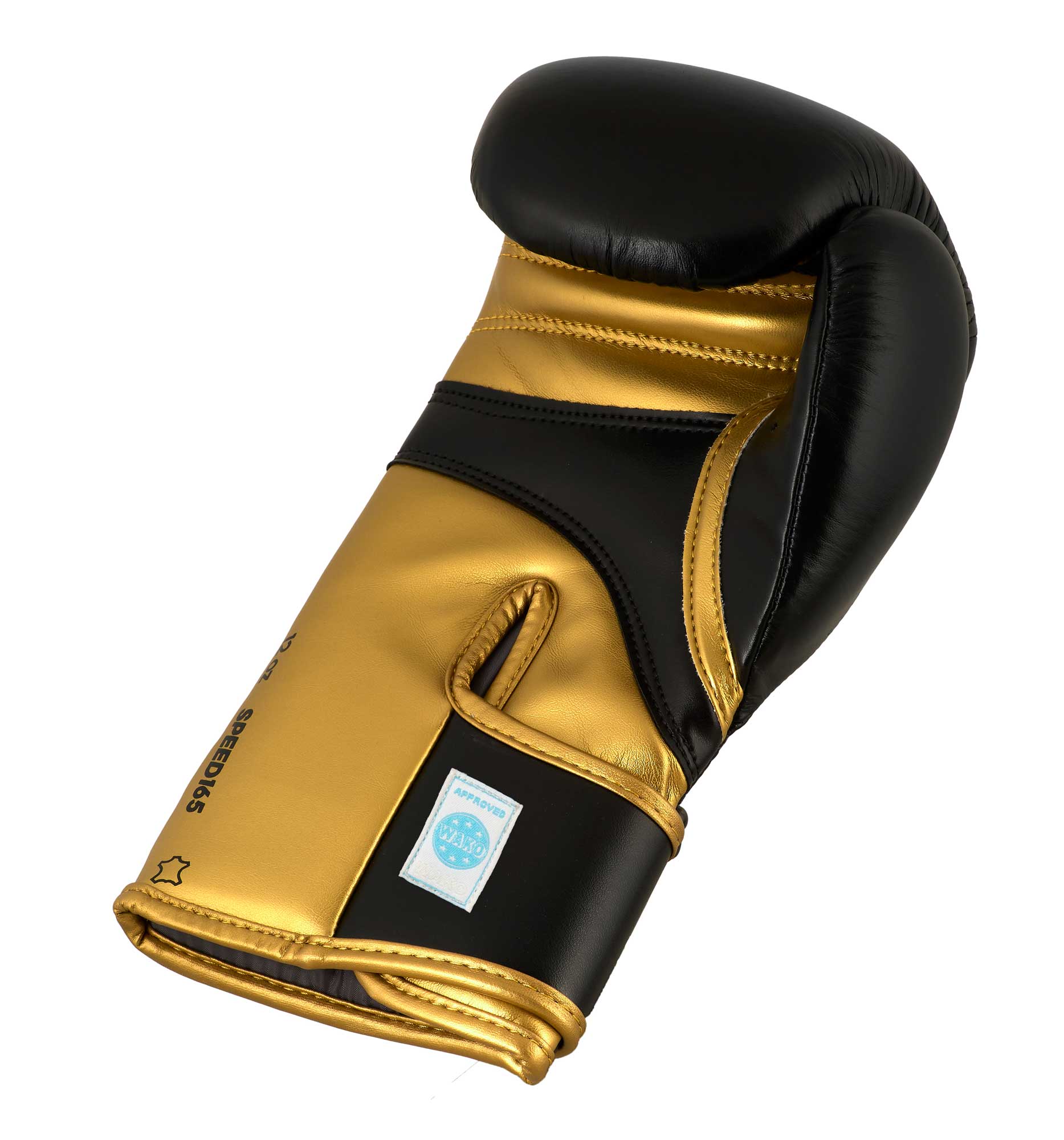 adidas Wettkampfhandschuh Speed 165 black/gold, adiSBG165
