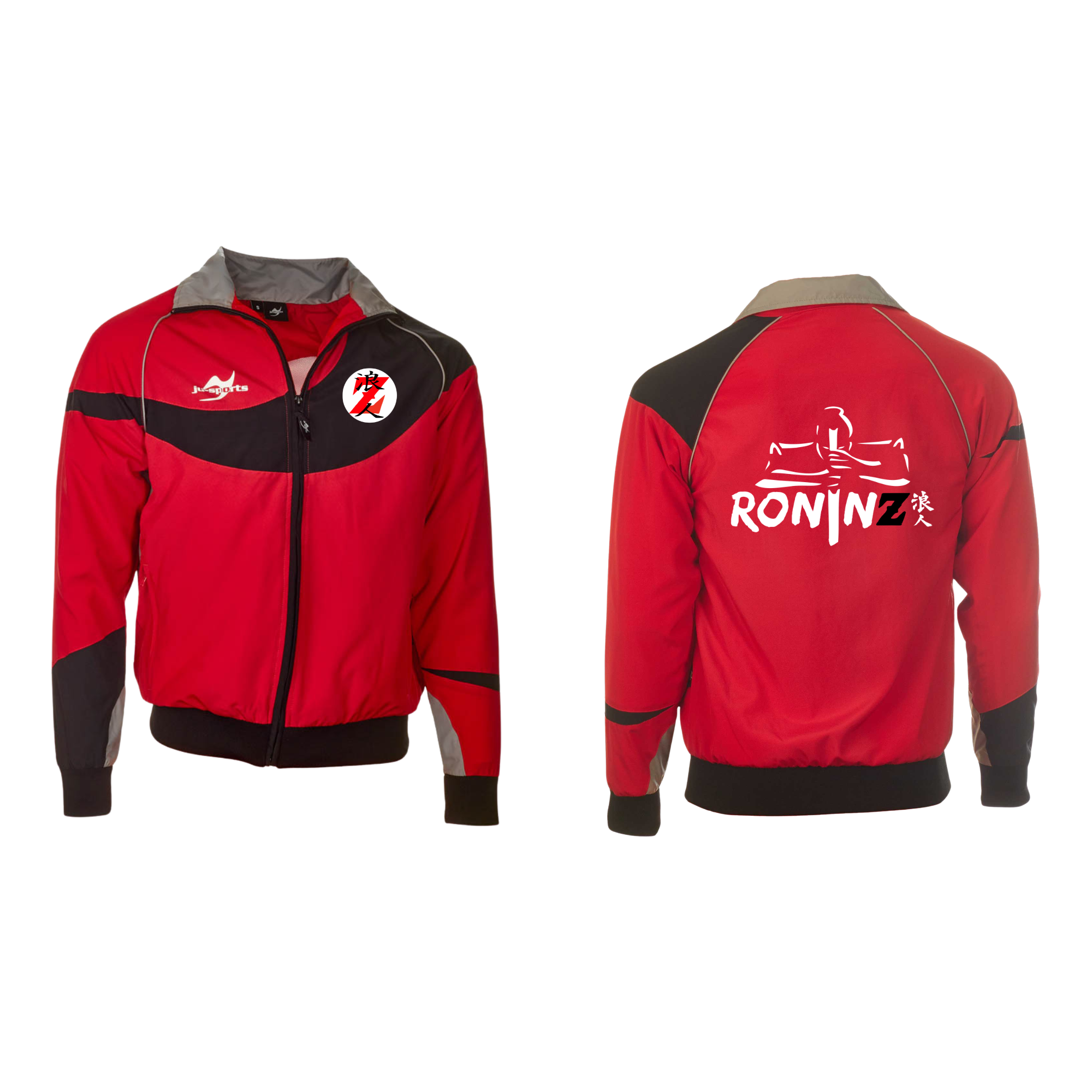 Teamwear Element C1 Jacke rot RoninZ Edition