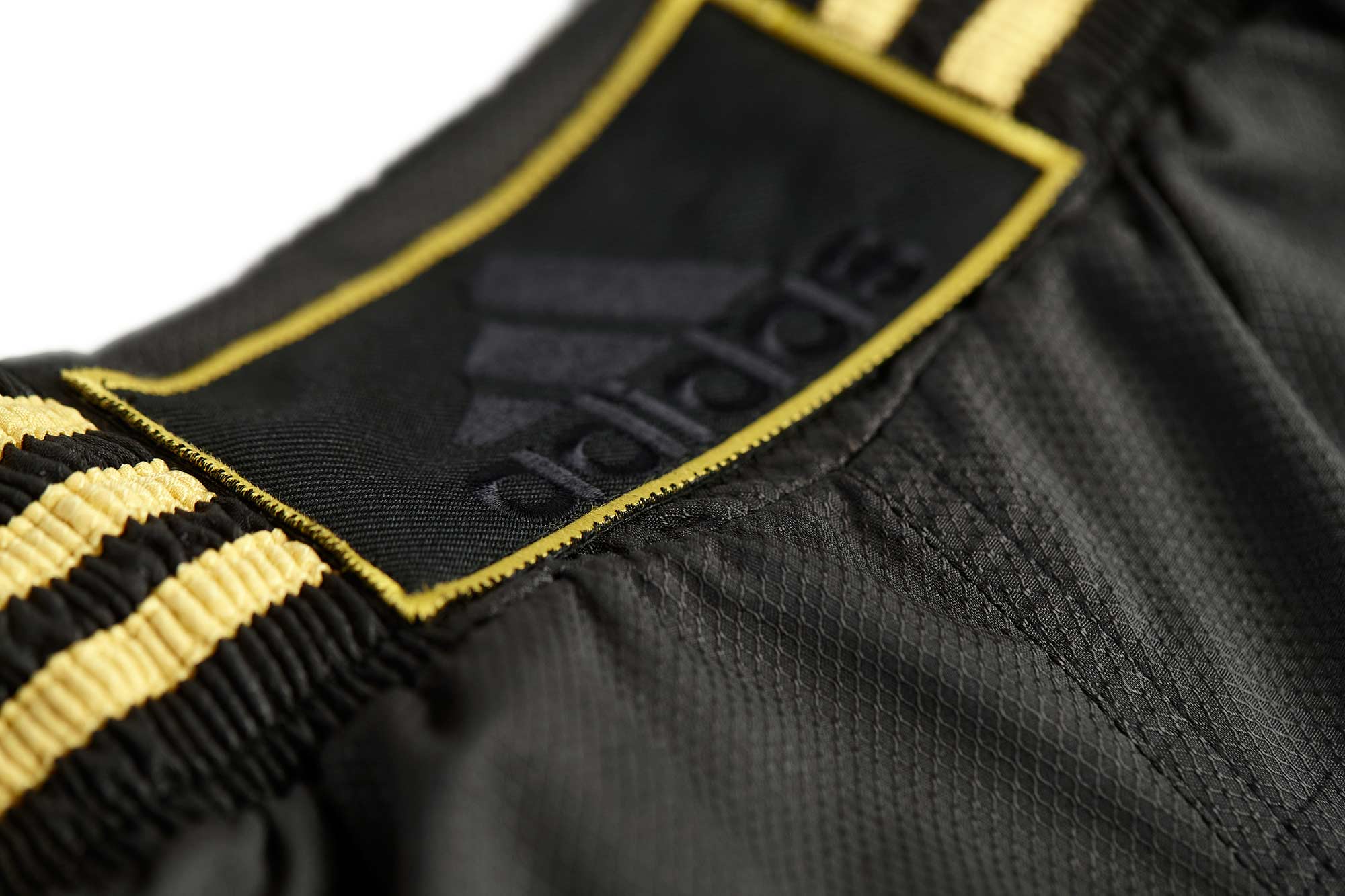 adidas Kick Boxing Shorts schwarz/gold, ADISKB02