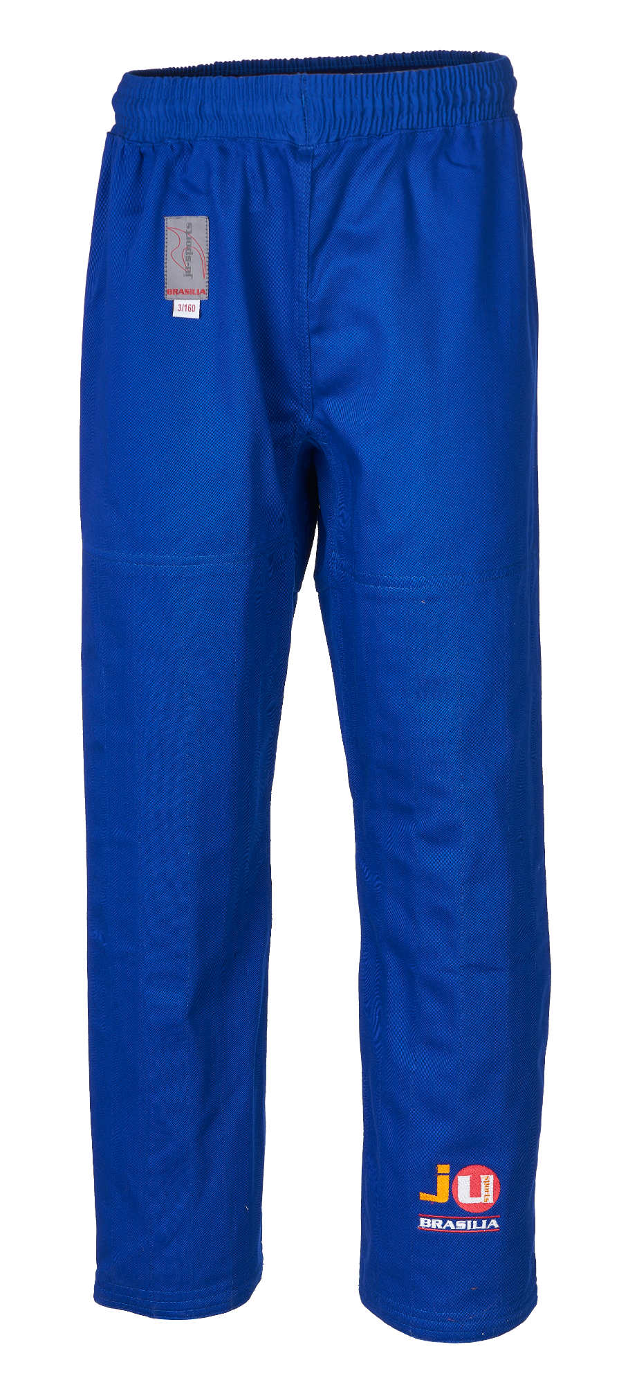 Judo pants Brasilia blue, elastic waistband