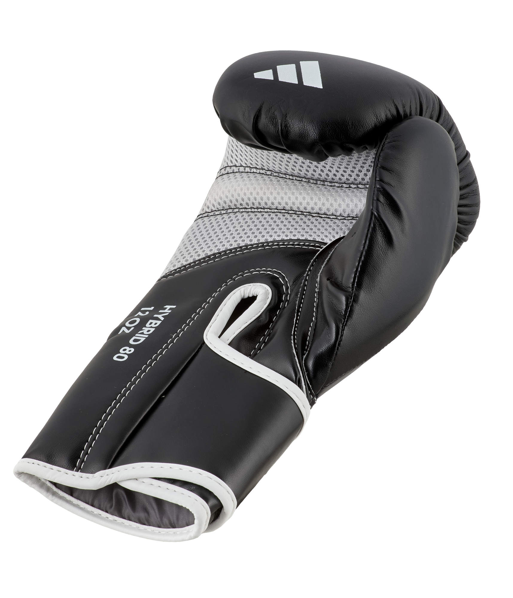 adidas Boxhandschuhe Hybrid 80, black/white, ADIH80