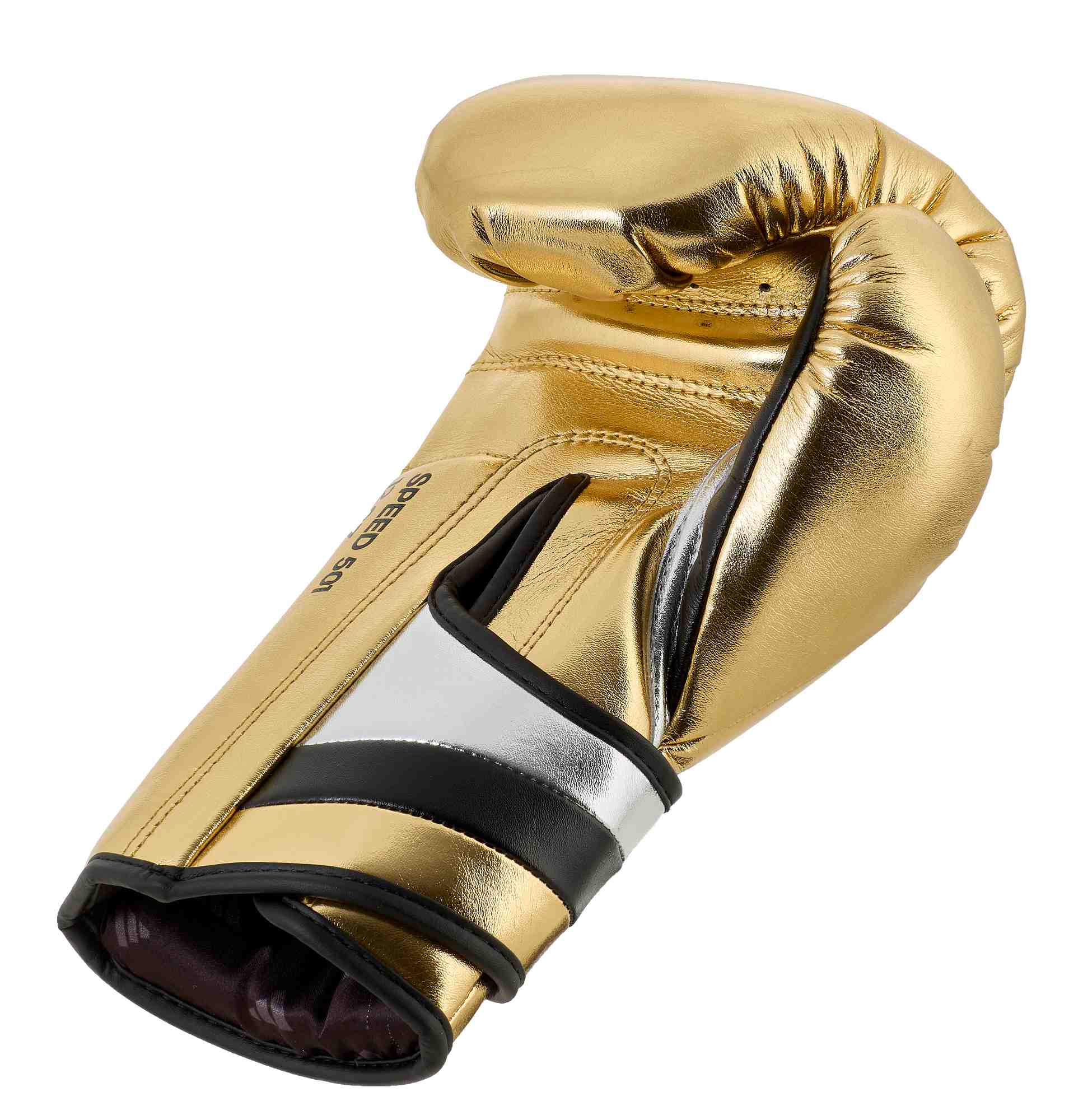 adidas boxing gloves Speed 500 gold/black Microfibre, ADISBG501