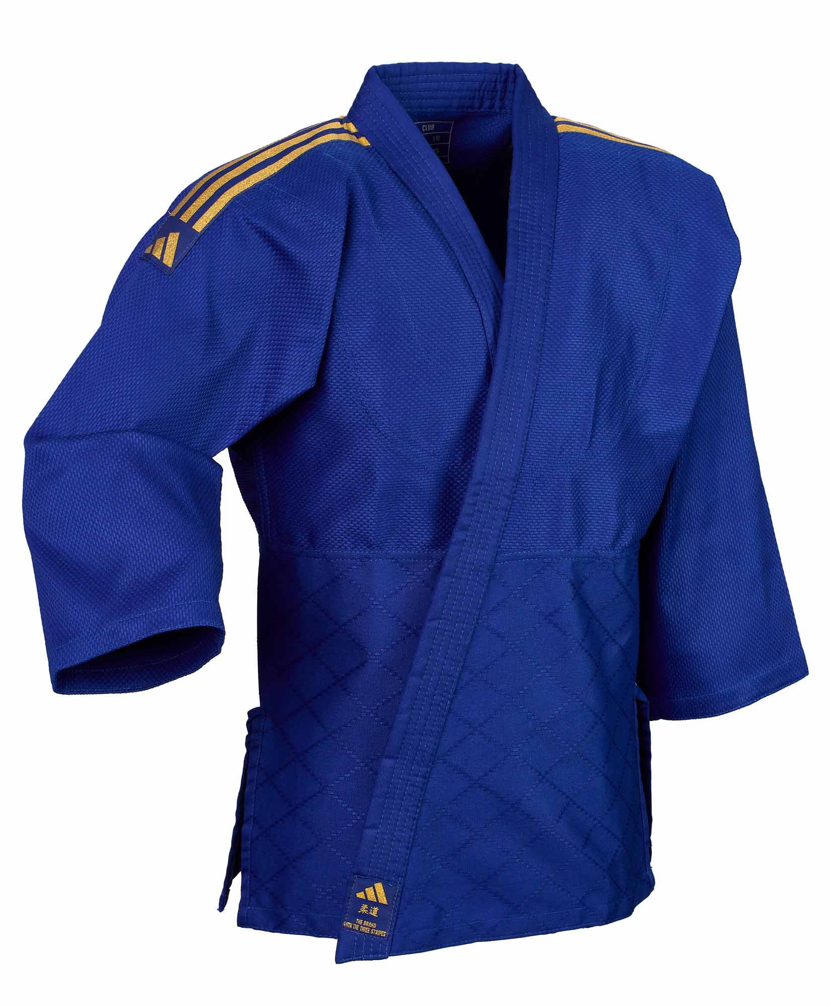 adidas Judo-Anzug Club blue/gold, J350