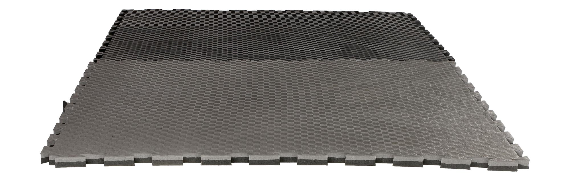 Reversible Jigsaw Mat Checker 1 m x 1 m x 2 cm black/grey