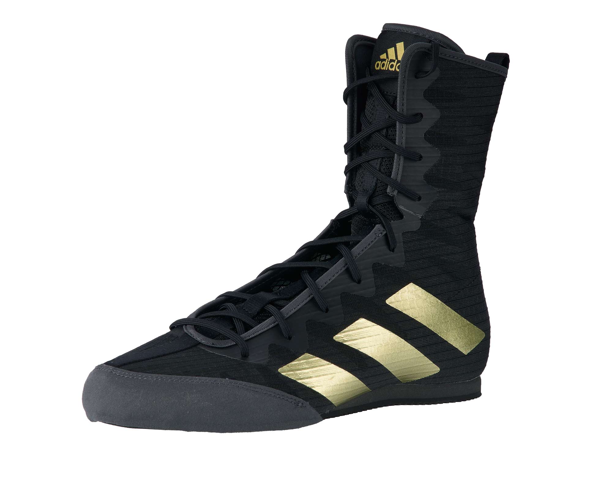 adidas Boxschuhe Box Hog 4 black/gold, GZ6116