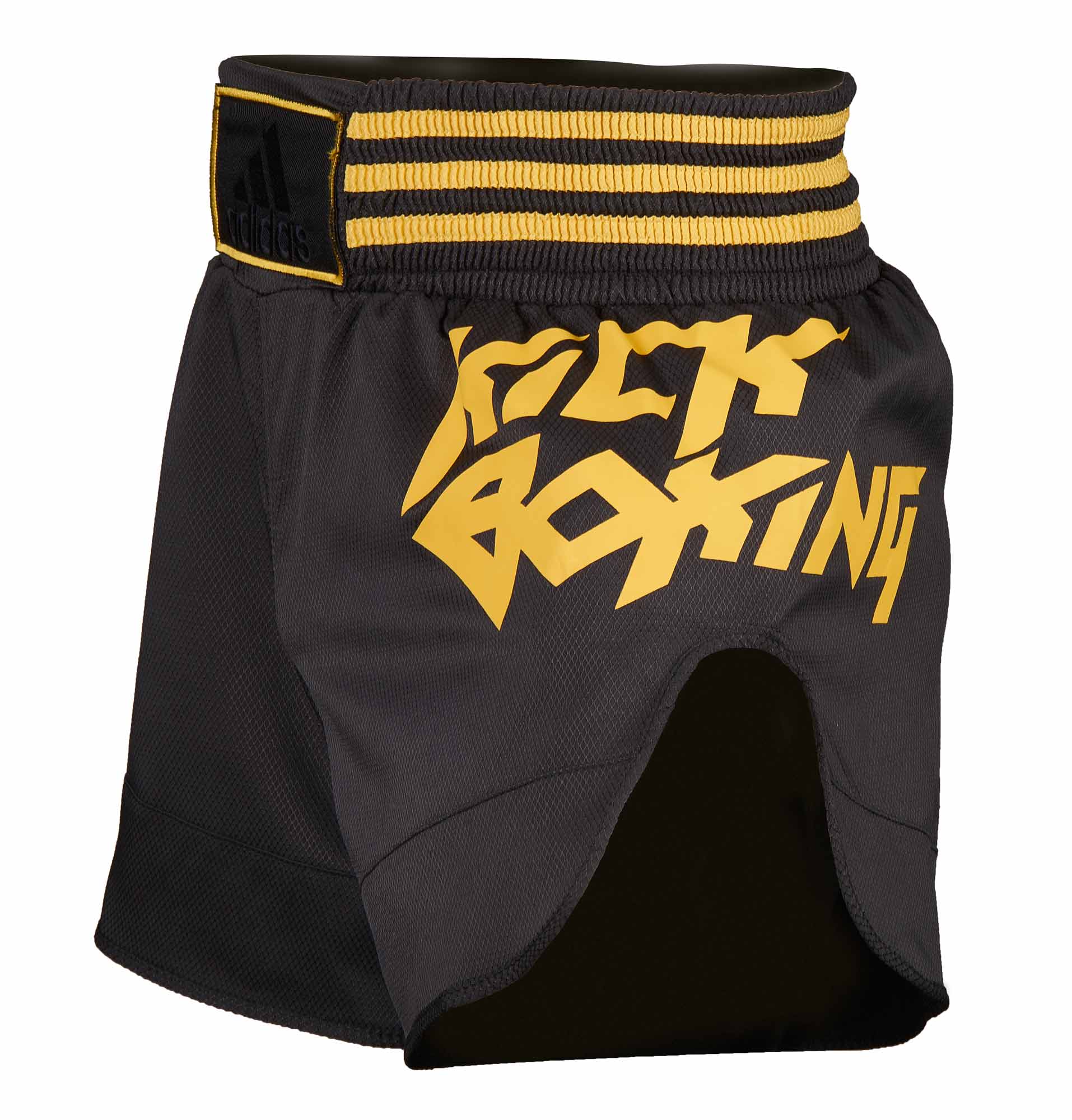 adidas Kick Boxing Shorts schwarz/gold, ADISKB02