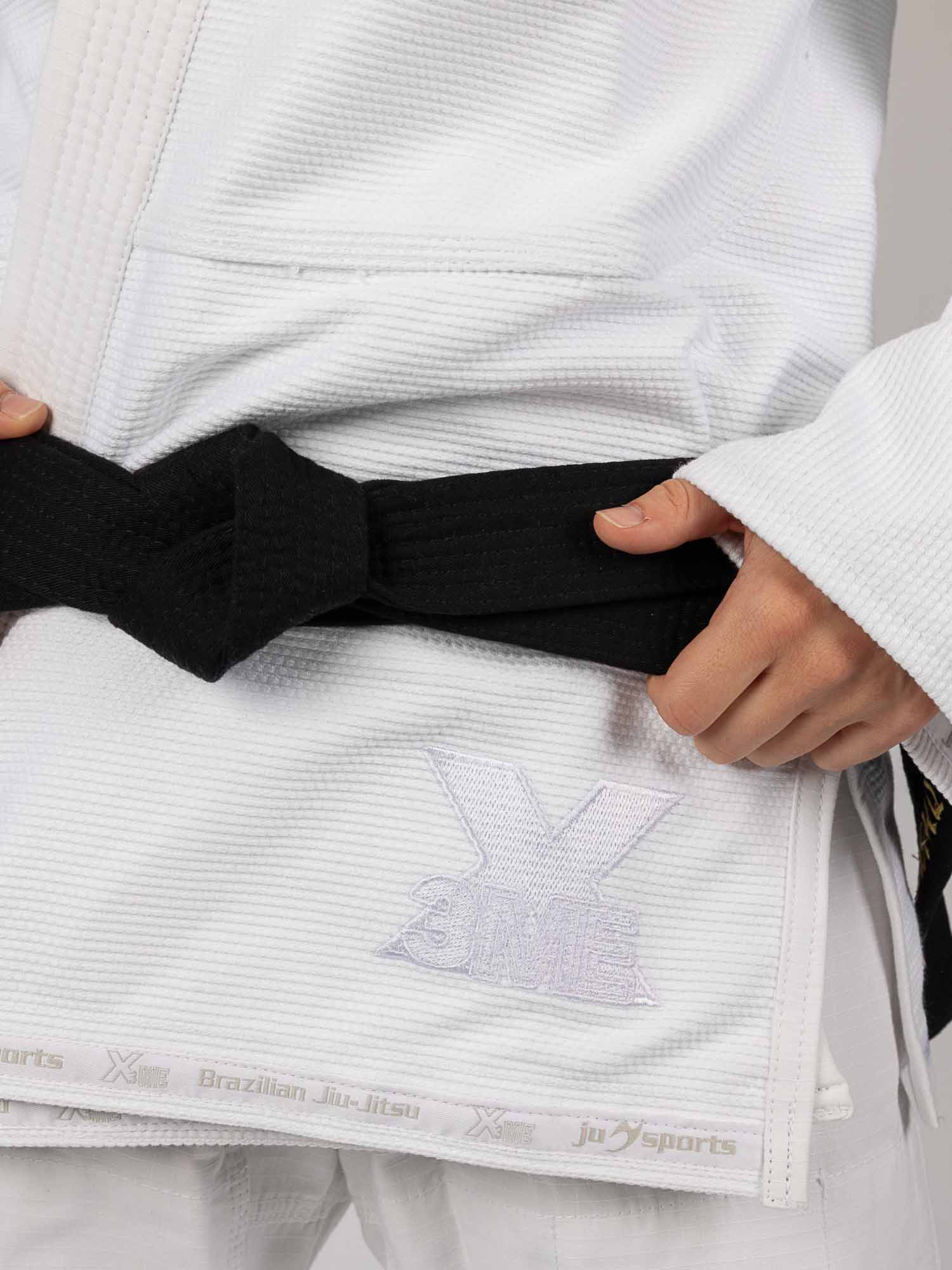 Judo-Gi, Gürtel, weiß, Logo, Ju-Jitsu