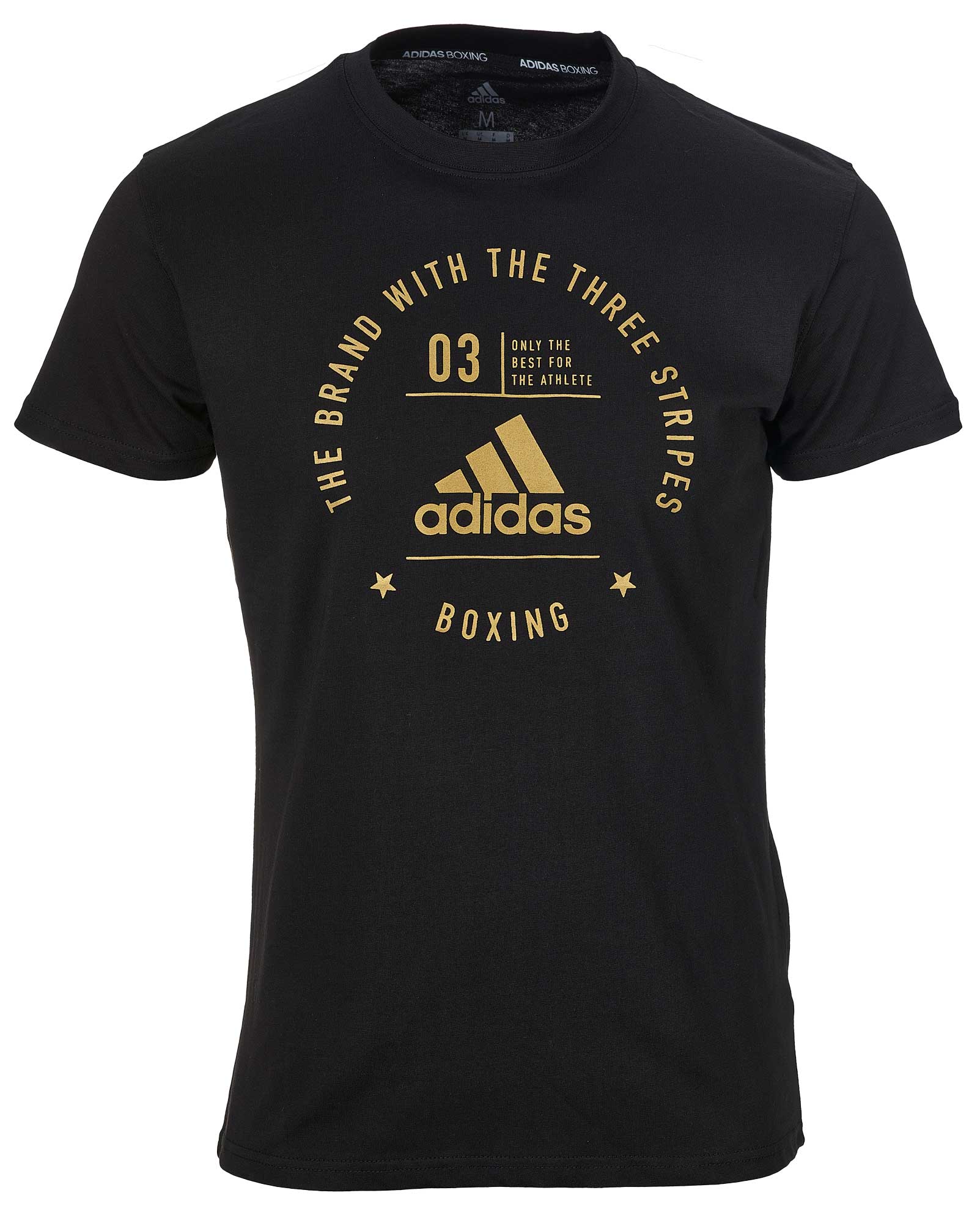 adidas Community T-Shirt "BOXING" black/gold, adiCL01B