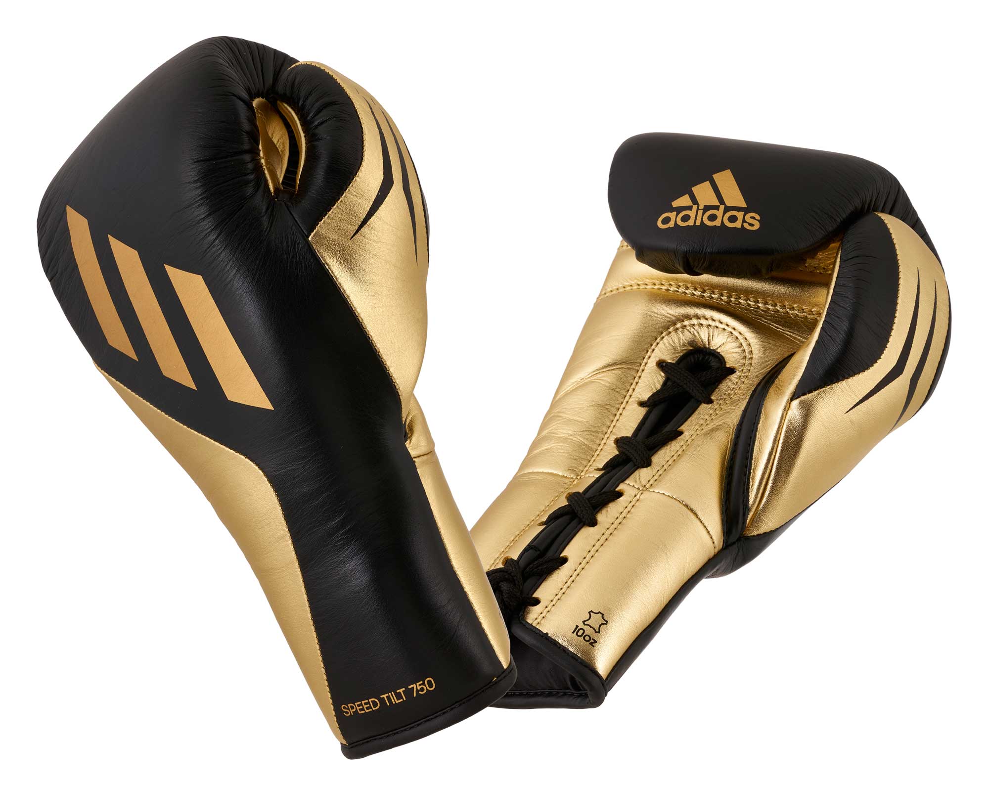 Ju Sports adidas SPEED TILT 750pro Boxhandschuh, schwarz/gold metallic, SPD750FG