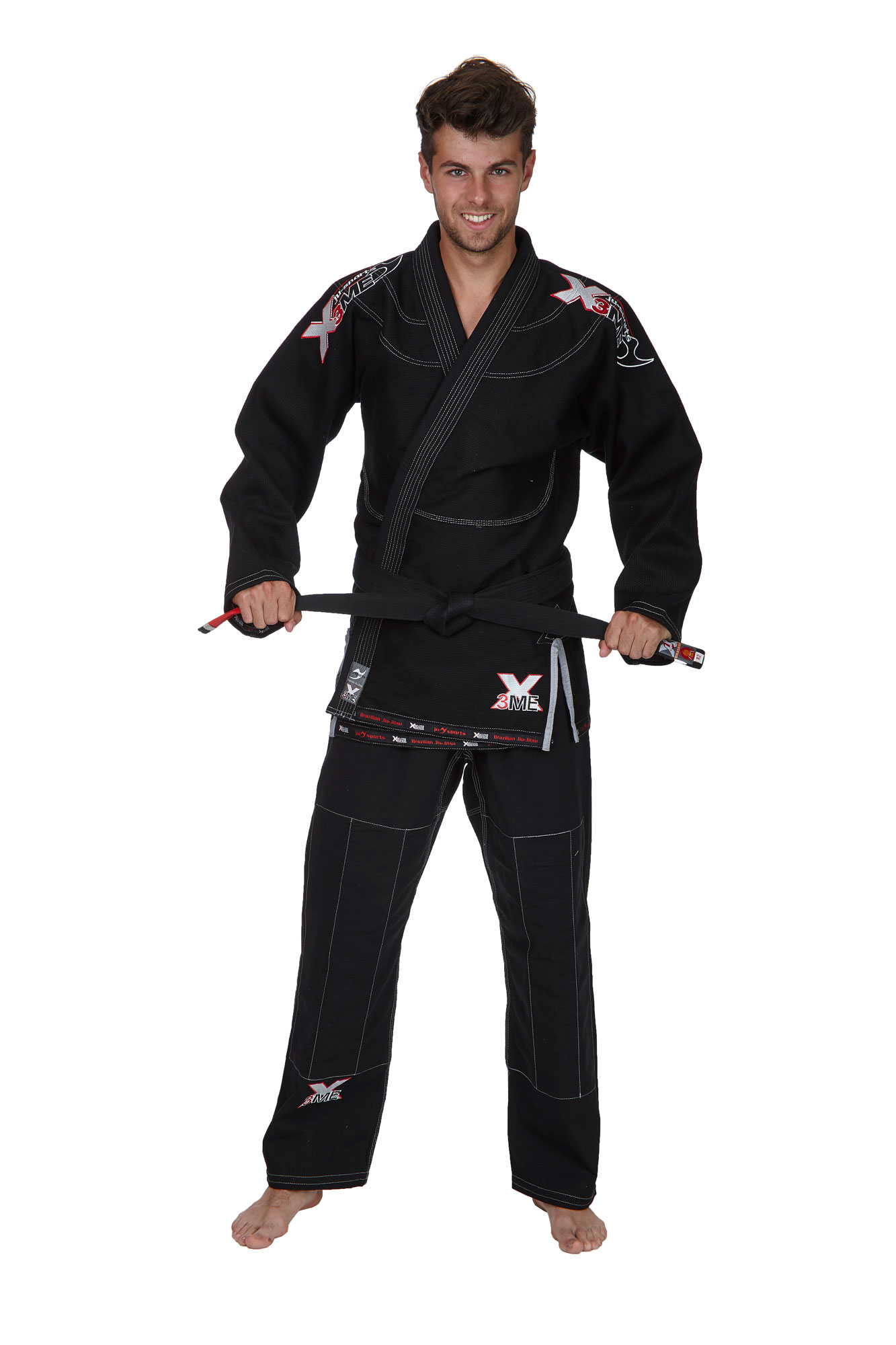 Brazilian jiu-jitsu gi Extreme black 2.0