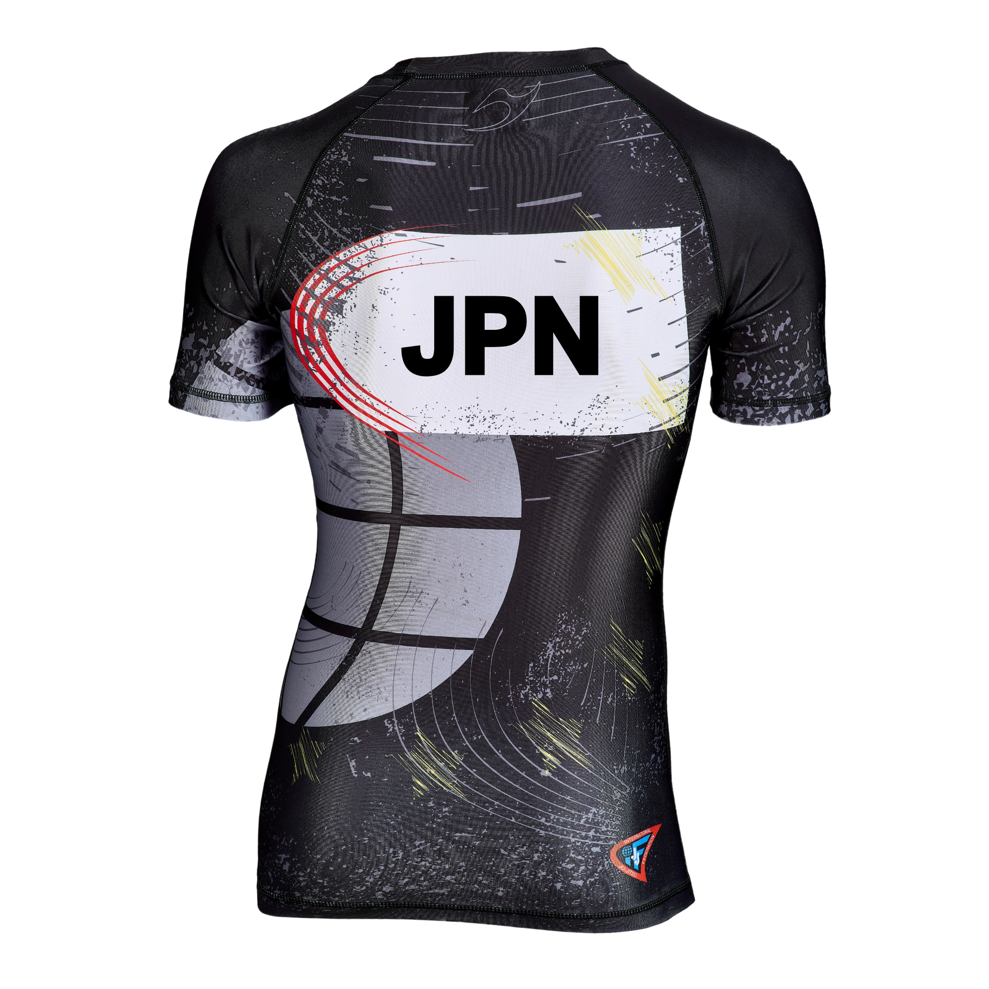 Rashguard shortsleeve white - JJIF approved