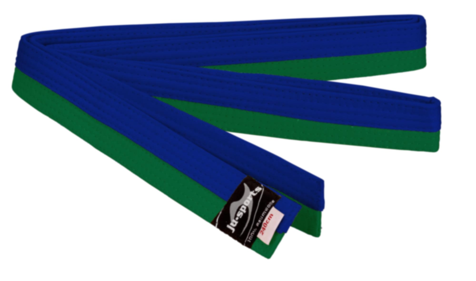 Ju-Sports budo belt green/blue