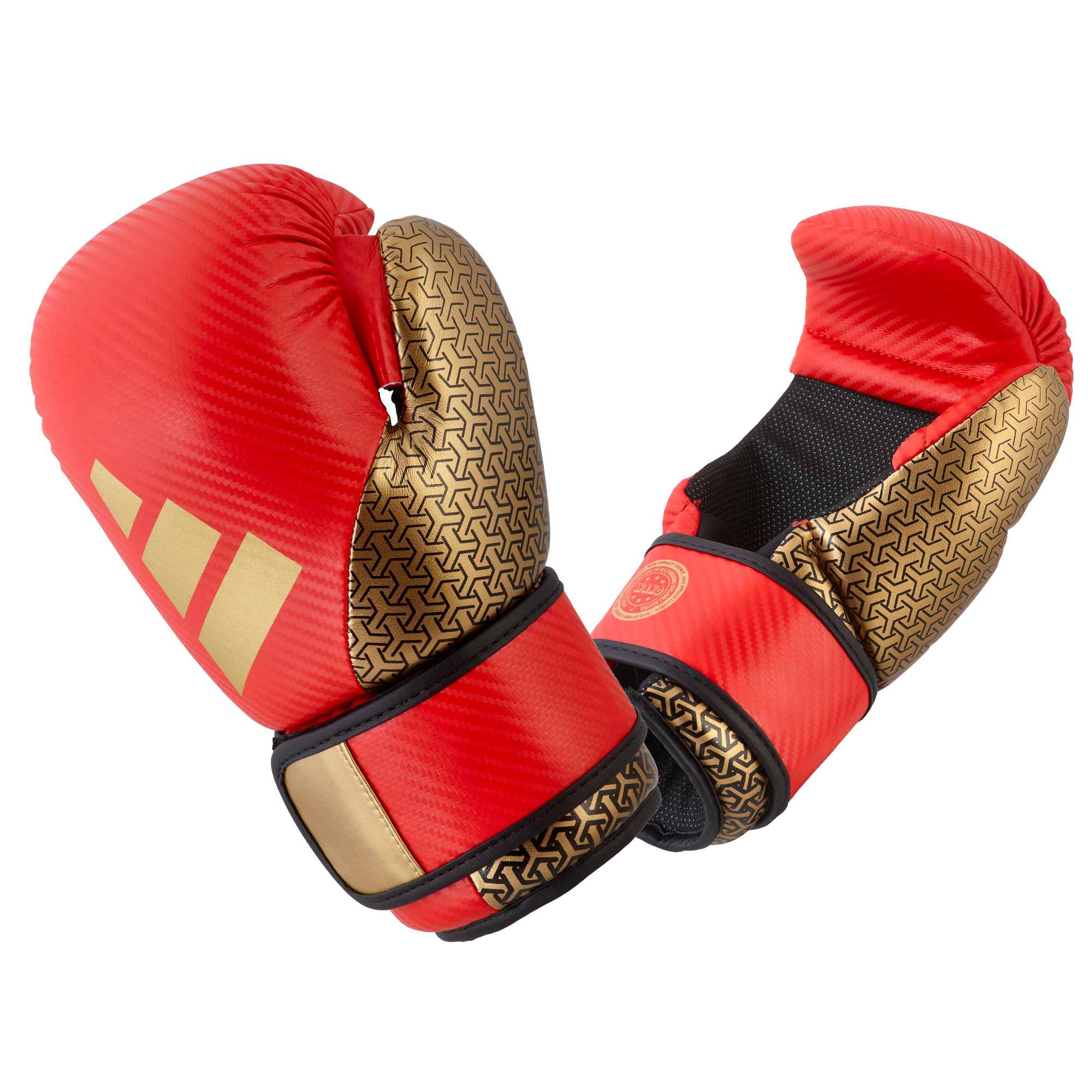 adidas pro point fighter glove adiKBPF300, red/gold