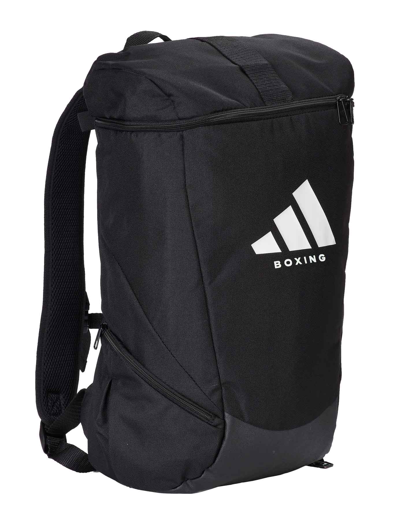 adidas backpack Boxing adiACC090B, black/white