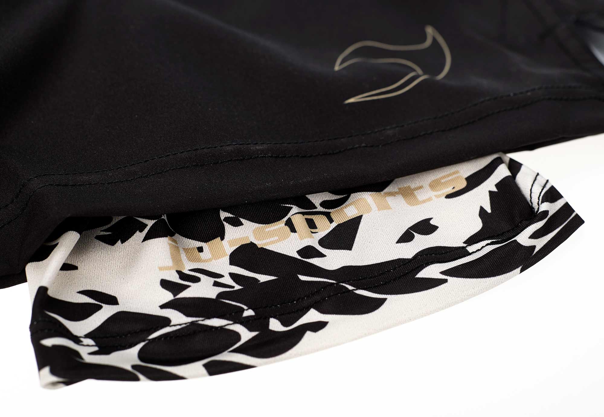 Grappling shorts flex double black/black