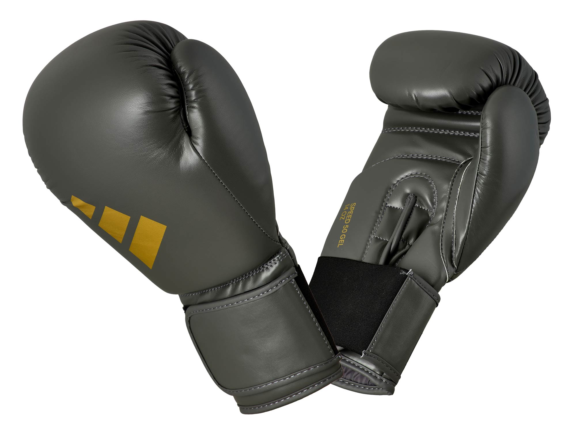 adidas boxing glove Speed 50, ADISBG50 ash grey/gold