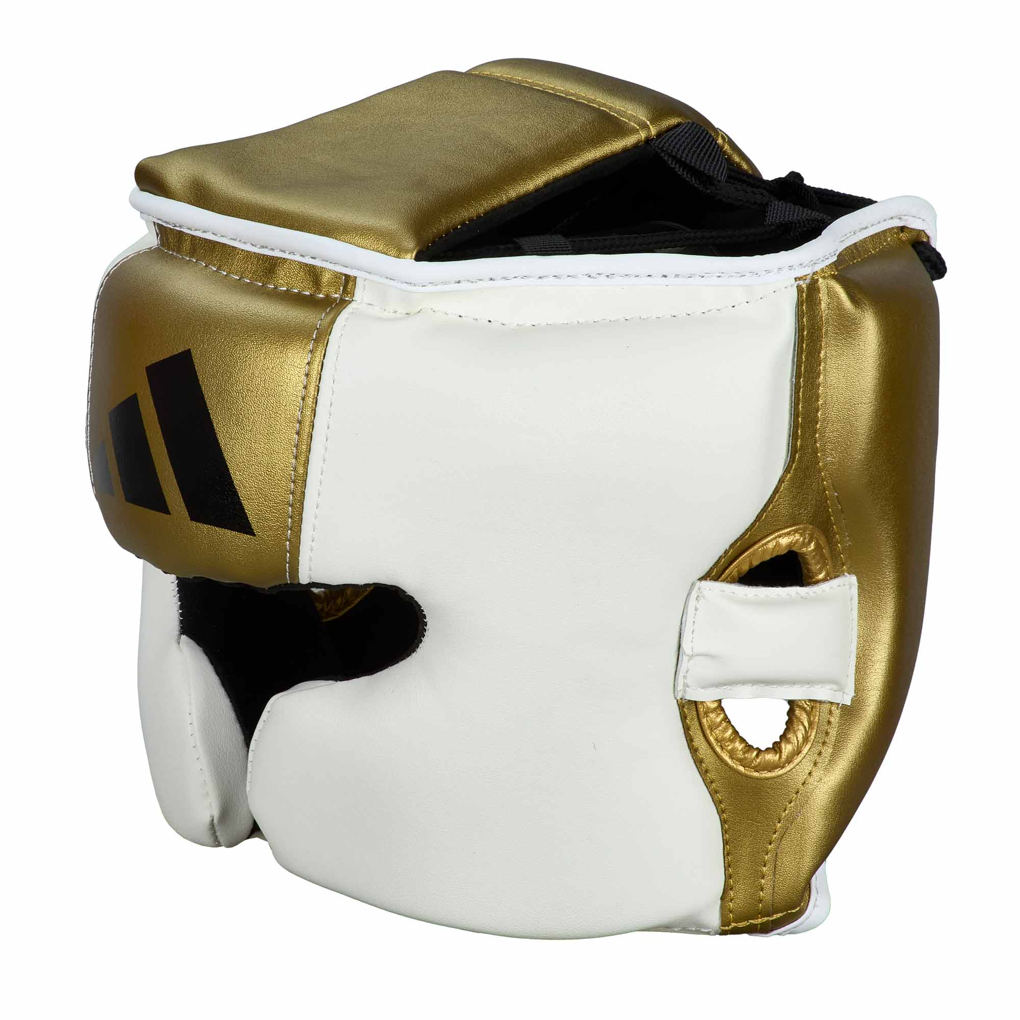 adidas Speed Pro head guard white/gold, ADISPD350HG adidas Speed Pro head guard white/gold, ADISPD350HG