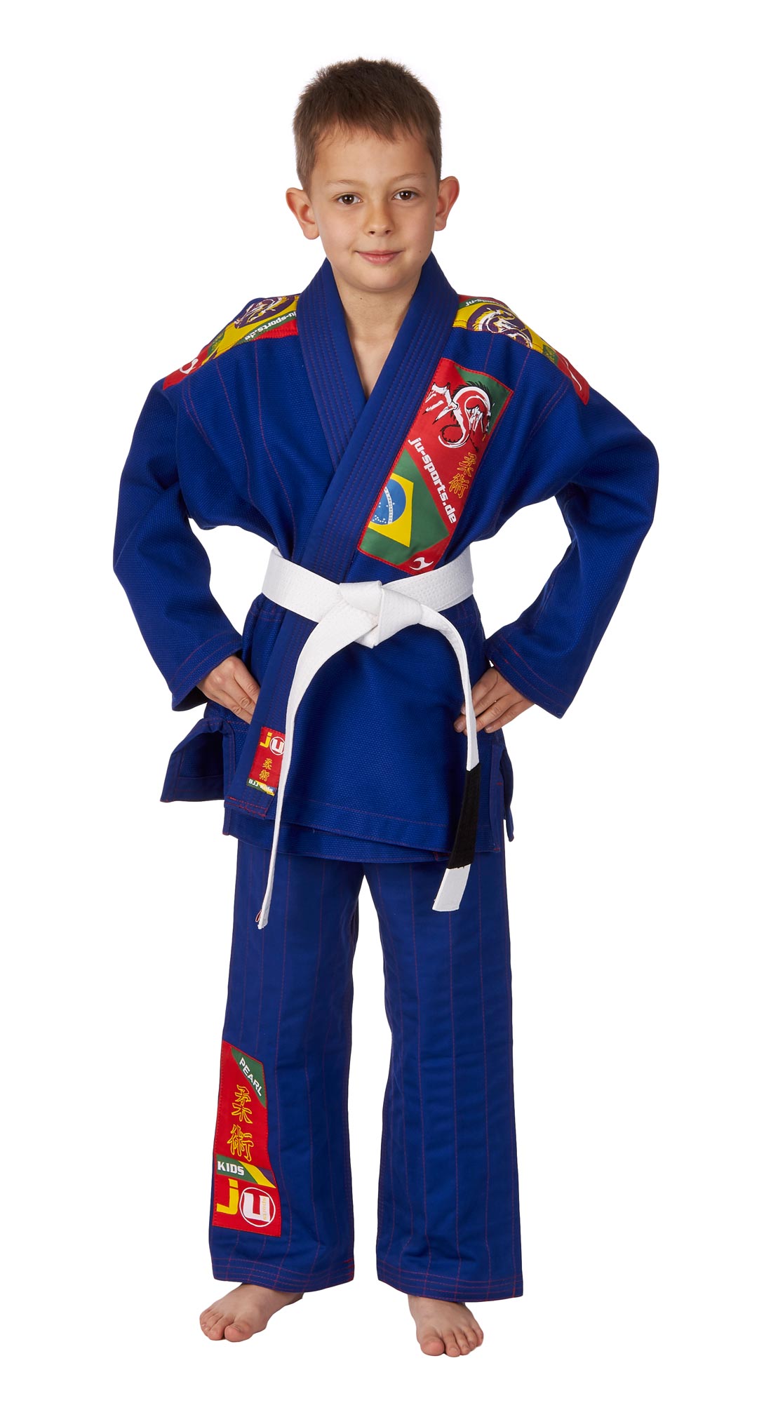 Ju-Sports BJJ-Anzug Kids blau