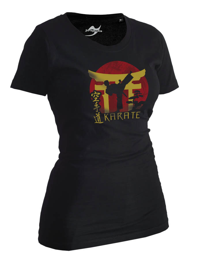 Ju-Sports Karate Shirt Torii black Lady