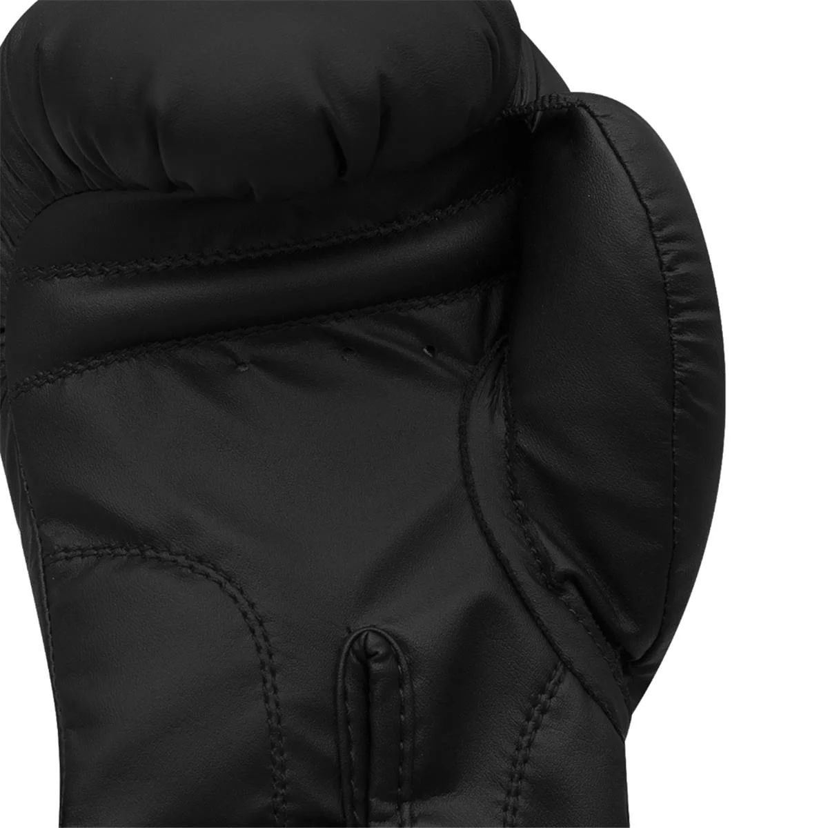 Glove, Handschuh, gepufft, schwarz, Leder