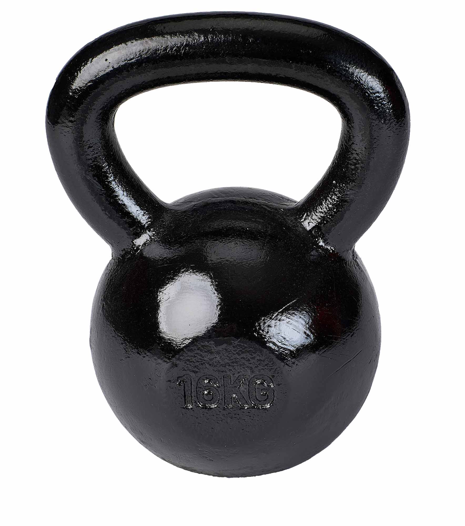 Solid Cast Iron Kettlebell, various weights