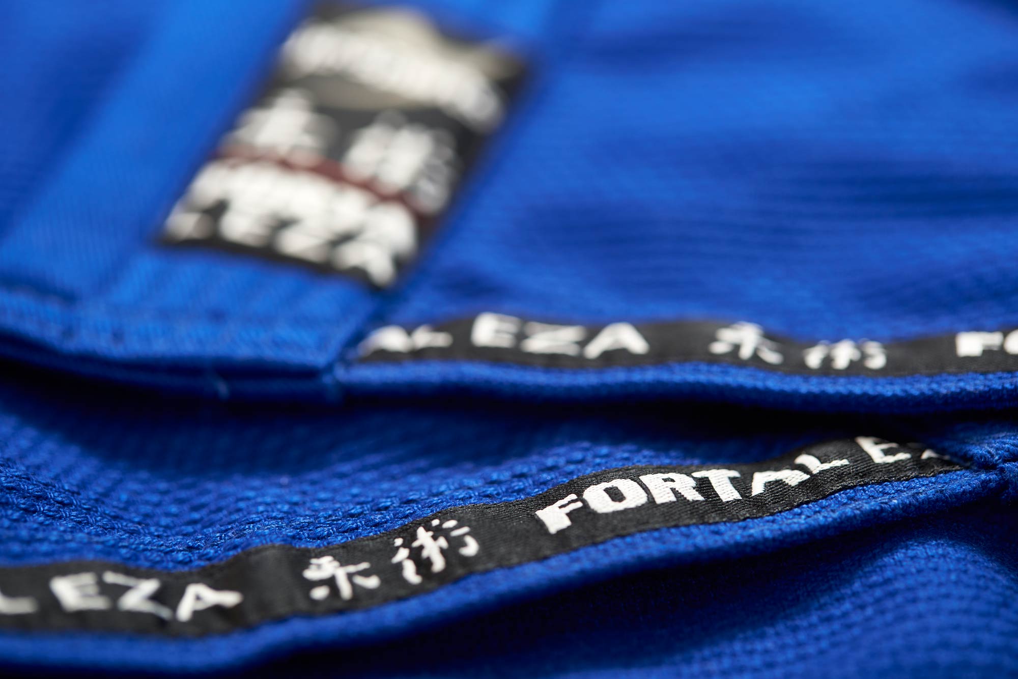 BJJ Starter Gi Fortaleza blau + BJJ Gürtel weiß