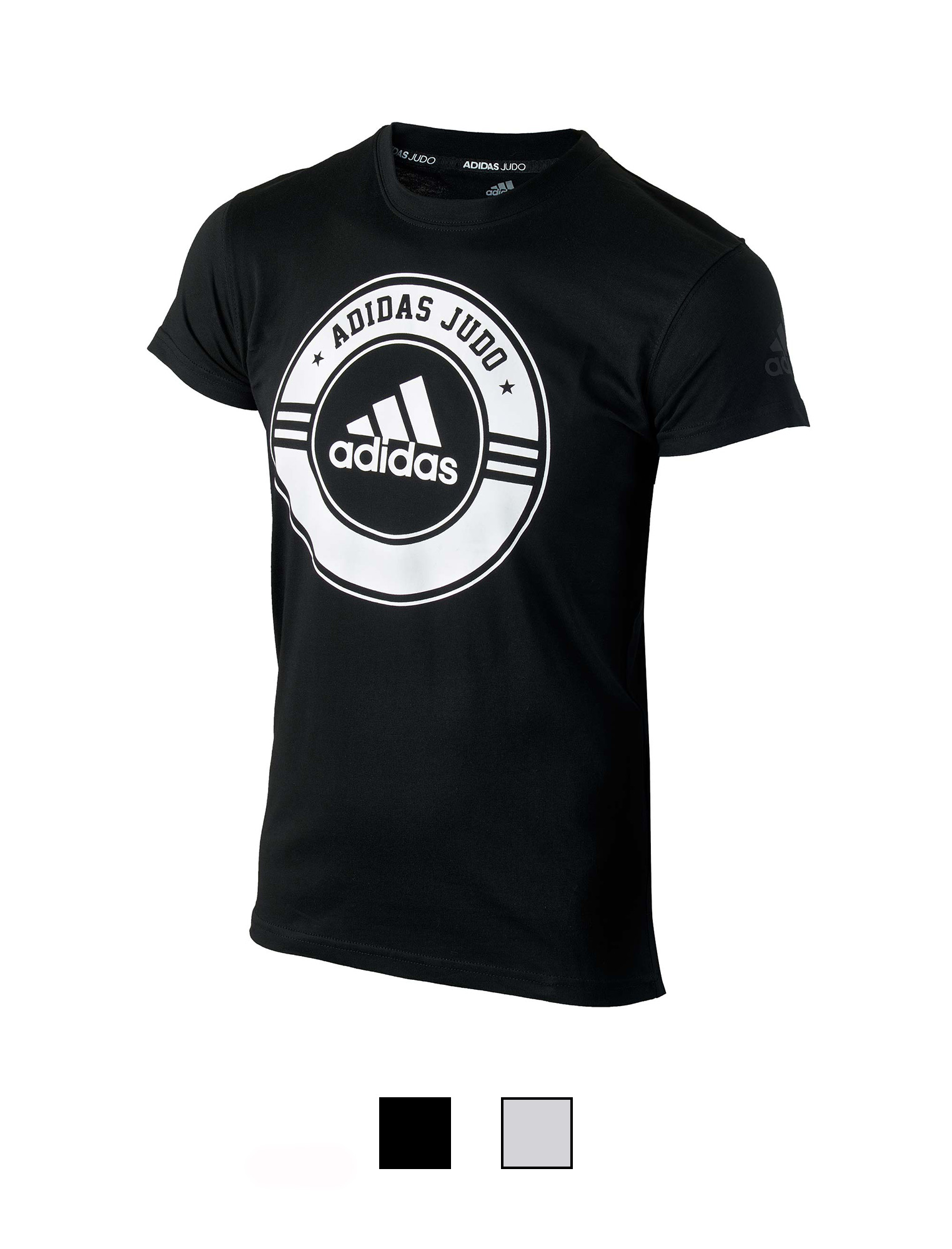 adidas Community Line T-Shirt Judo Circle adicsts01J black/white