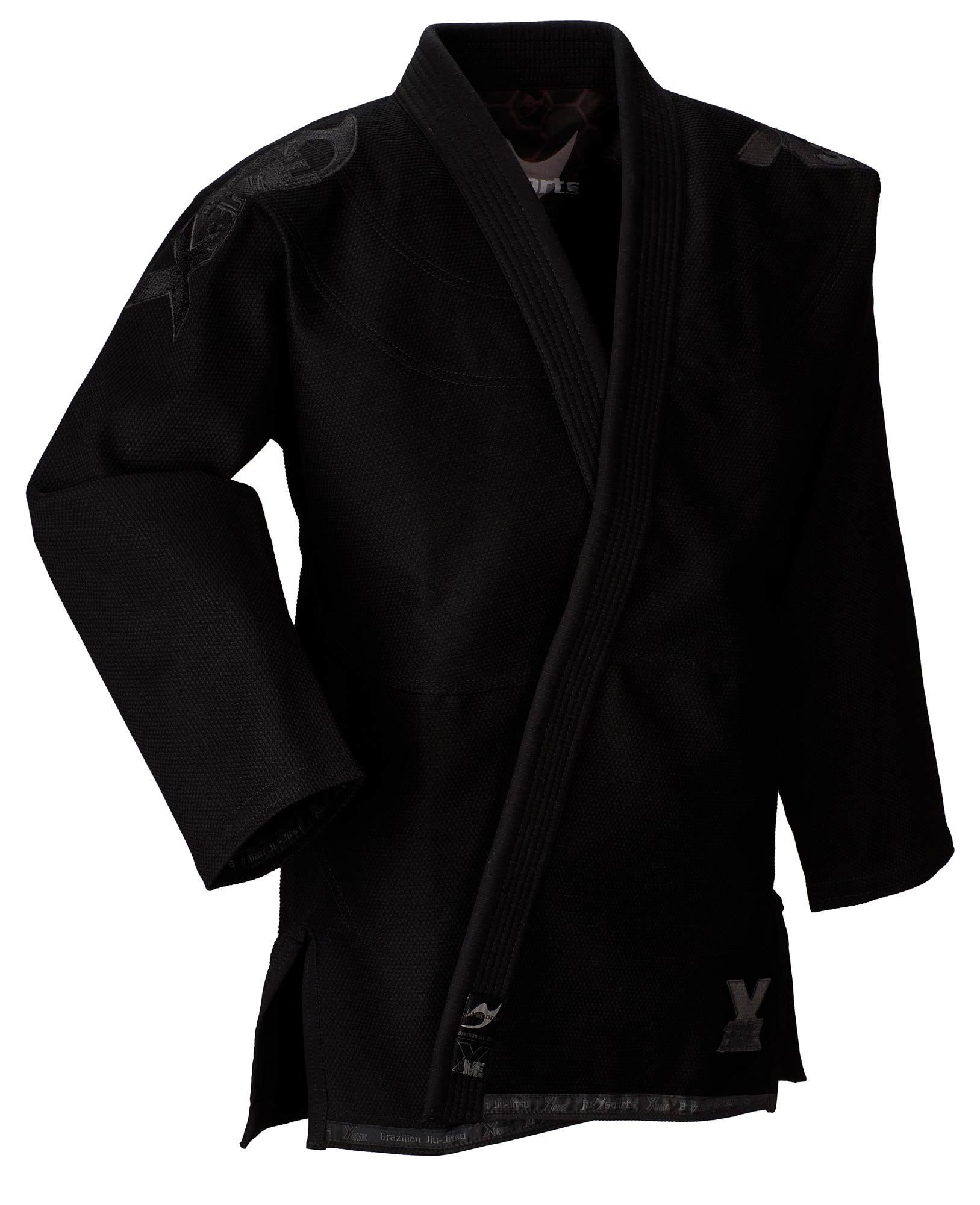 Brazilian jiu-jitsu gi Extreme black/black  2.0