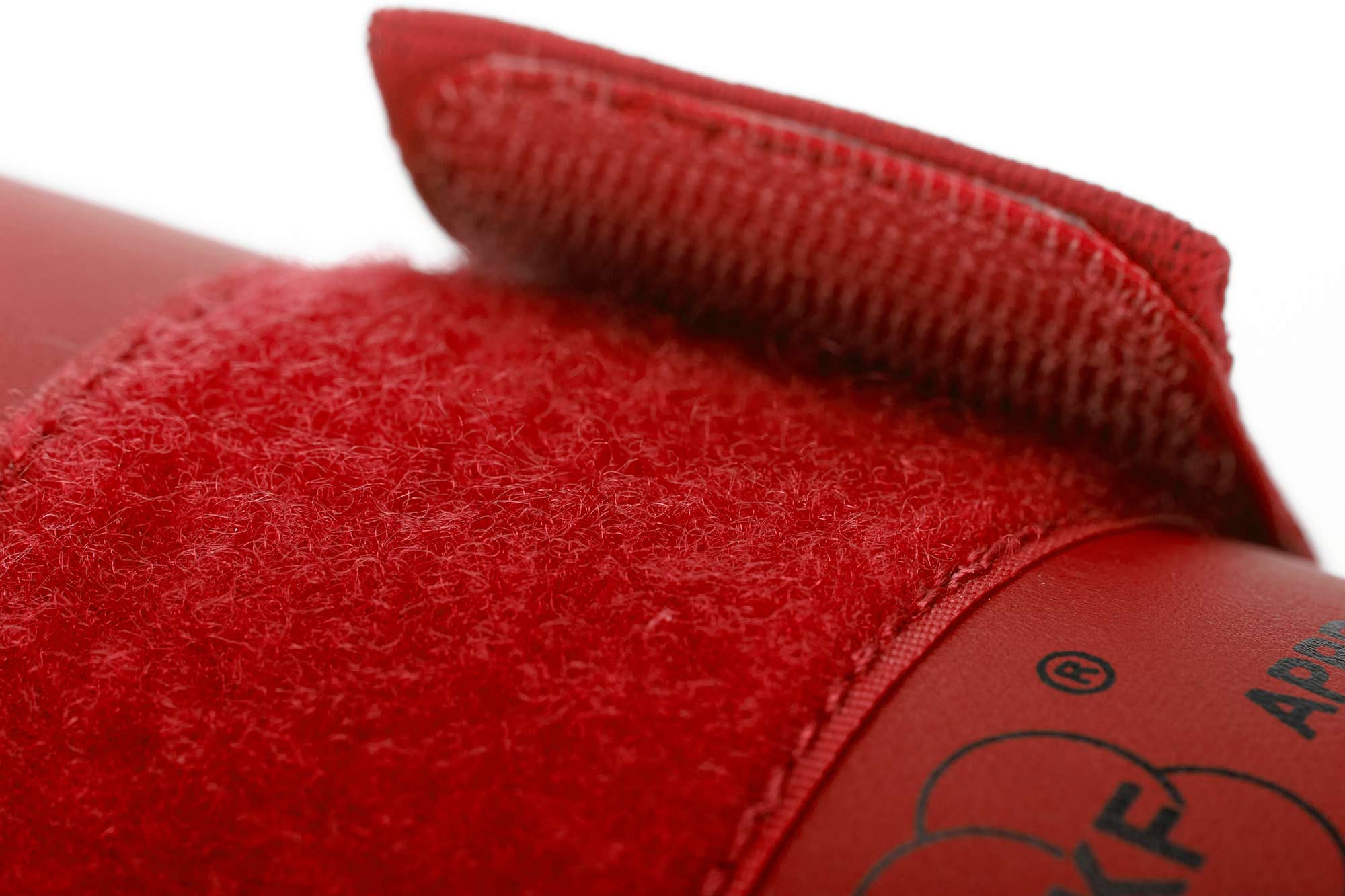 adidas karate shin & instep protector WKF approved 661.35 red adidas karate shin & instep protector WKF approved 661.35 red