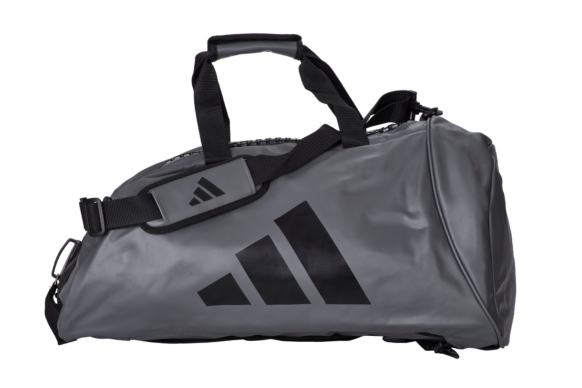 adidas 2in1 Bag Combat Sports grey/black PU, adiACC051