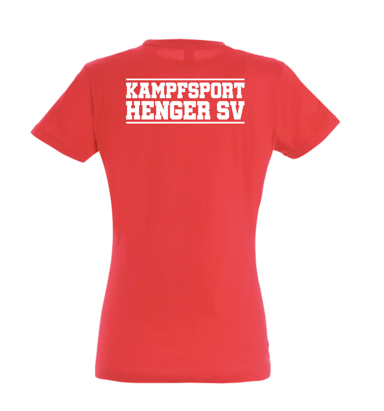 Henger-SV Kickboxen Damen T-Shirt 100 % Baumwolle