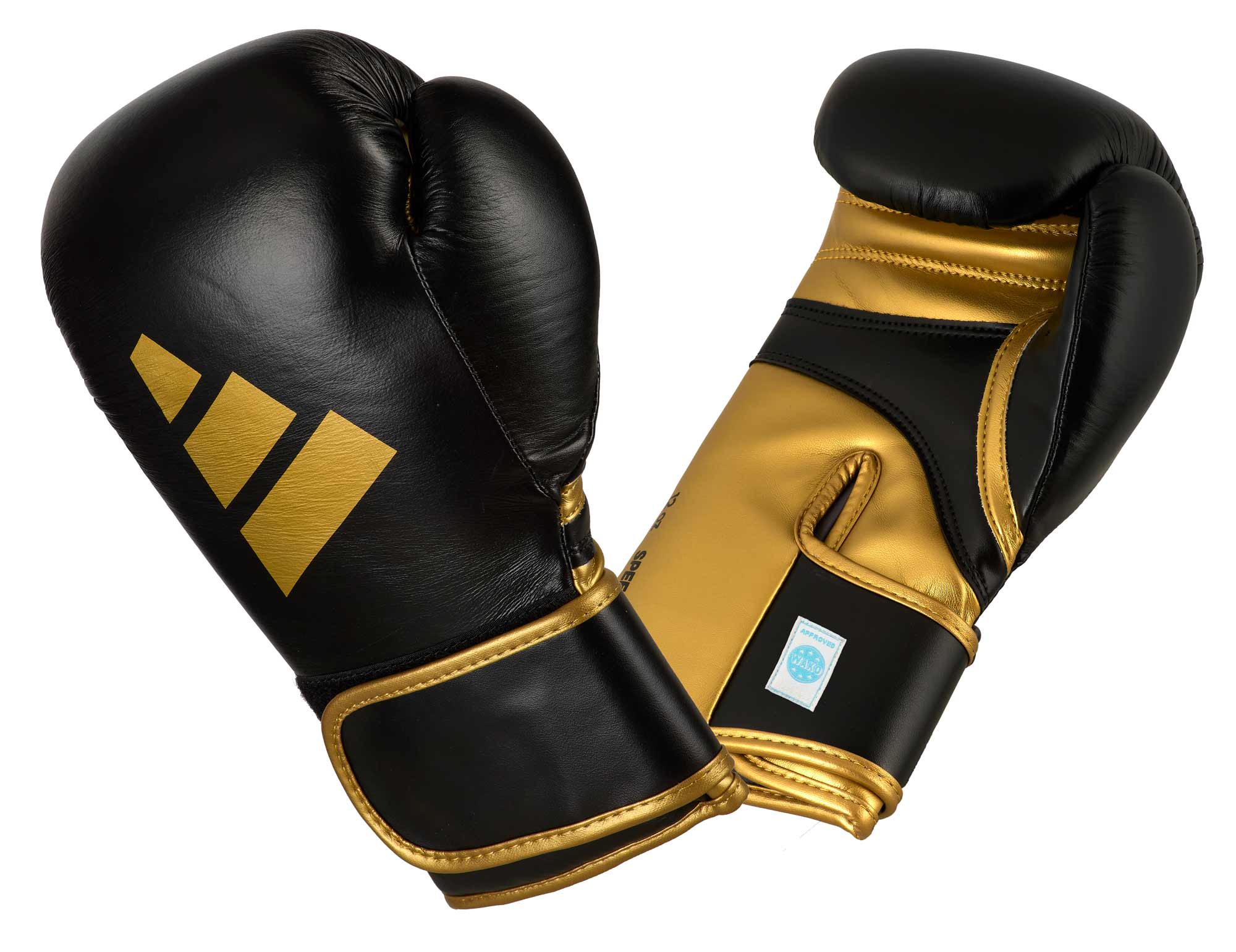 adidas Wettkampfhandschuh Speed 165 black/gold, adiSBG165