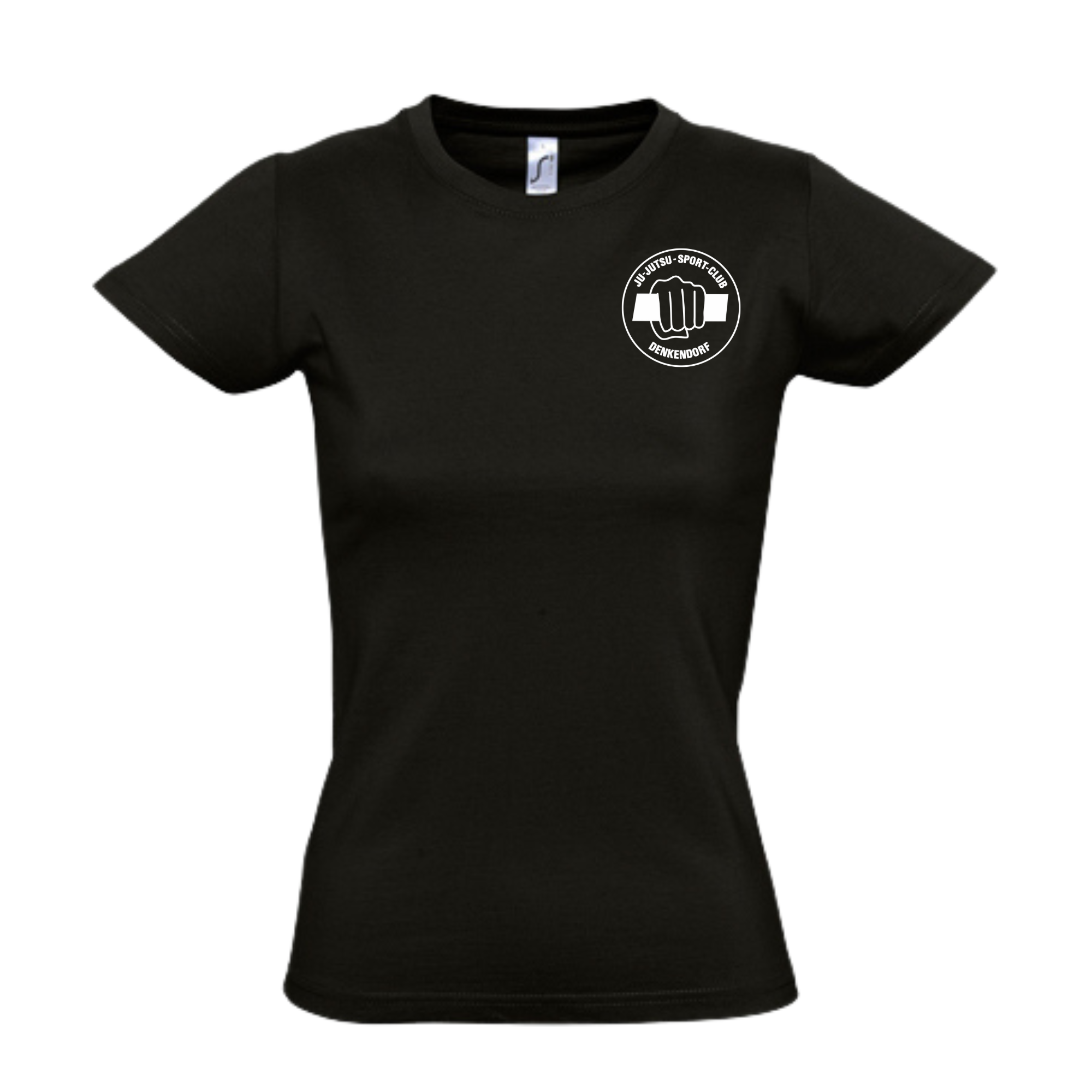 Ju-Jutsu SC Denkendorf T-Shirt Damen 100% BW schwarz