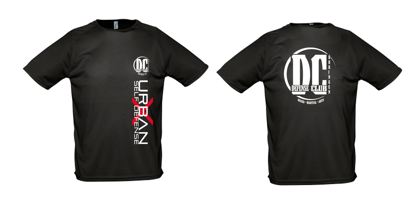 Basic T-Shirt Technical - Defense Club Öhringen - Urban X
