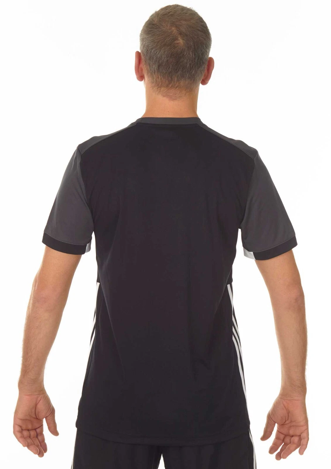 T-Shirt, Kurzarm, Schwarz, Dreiviertel-Ärmel, Sporttop