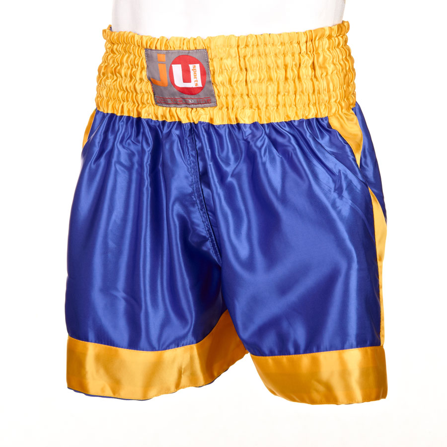 Ju-Sports Muay Thai Fight Shorts Uni Blue/Yellow