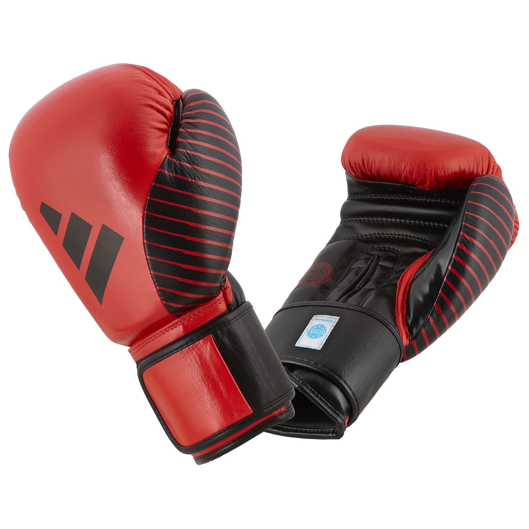 Boxing gloves, Rote Handschuhe, Trainingsausrüstung, Gepolsterte Handschuhe, Klettverschluss