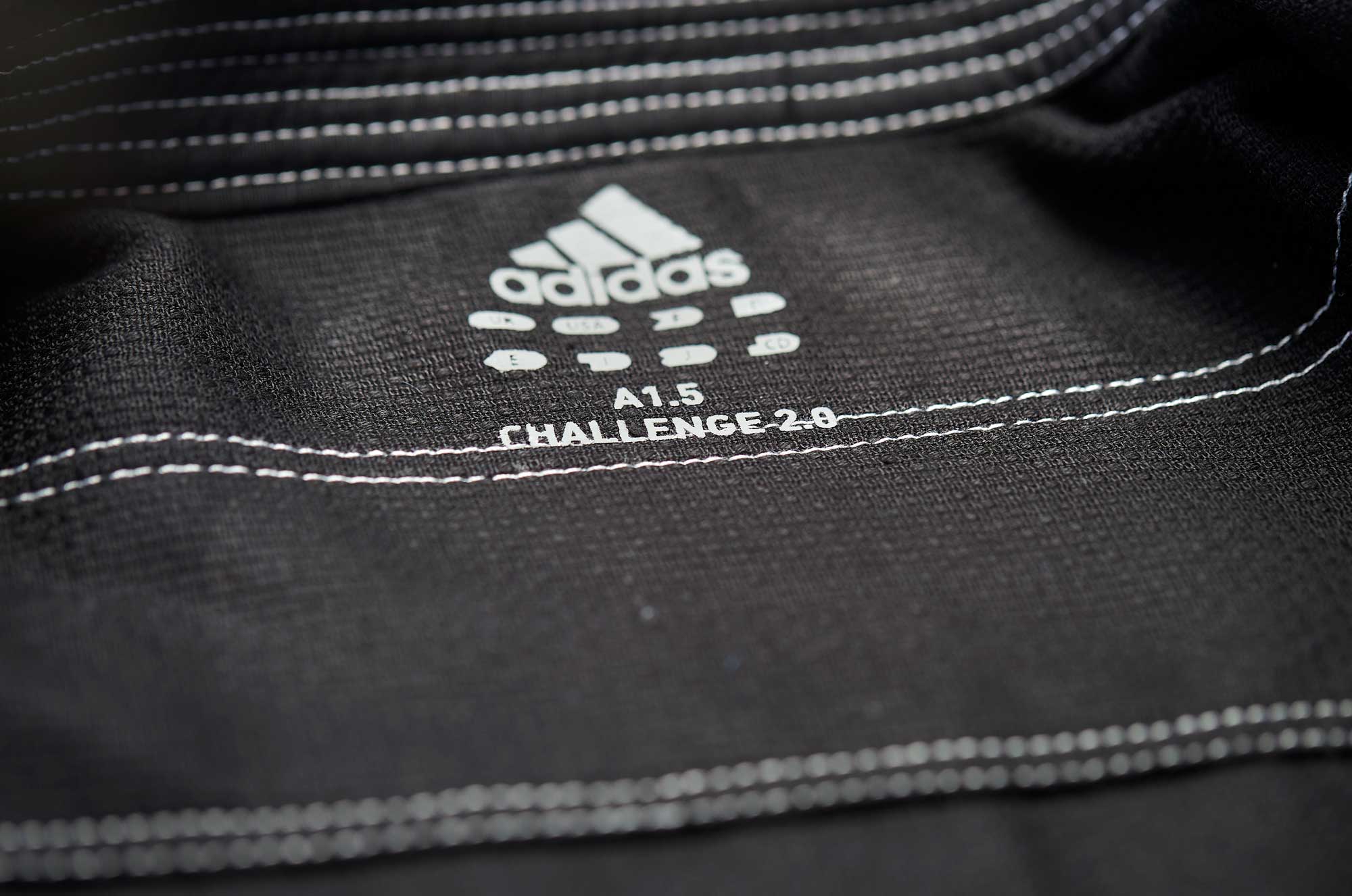 adidas BJJ Anzug Challenge 2.0 schwarz JJ350BK