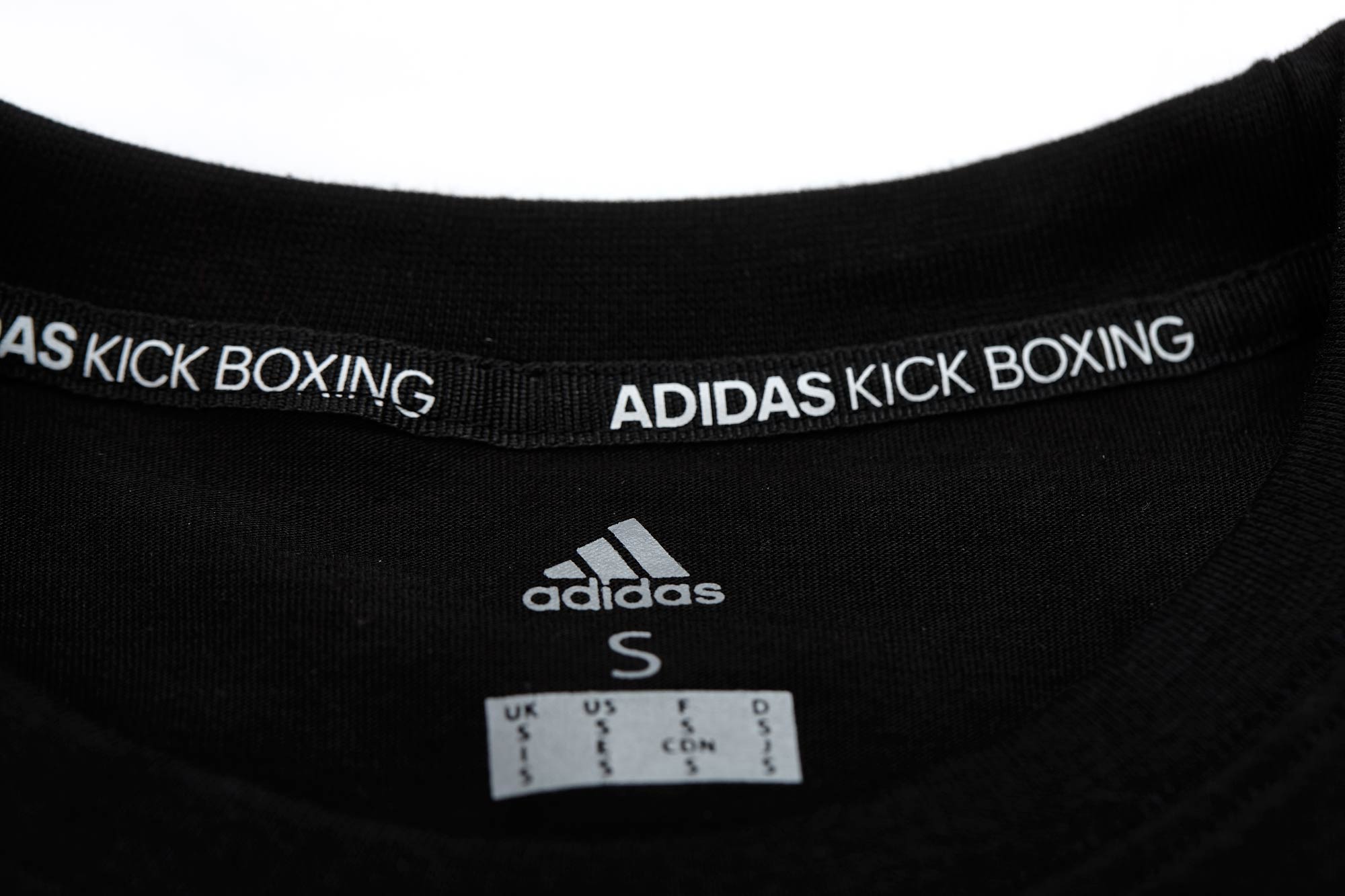 adidas Badge of Sport T-Shirt Kickboxing schwarz adiCLTS20KB