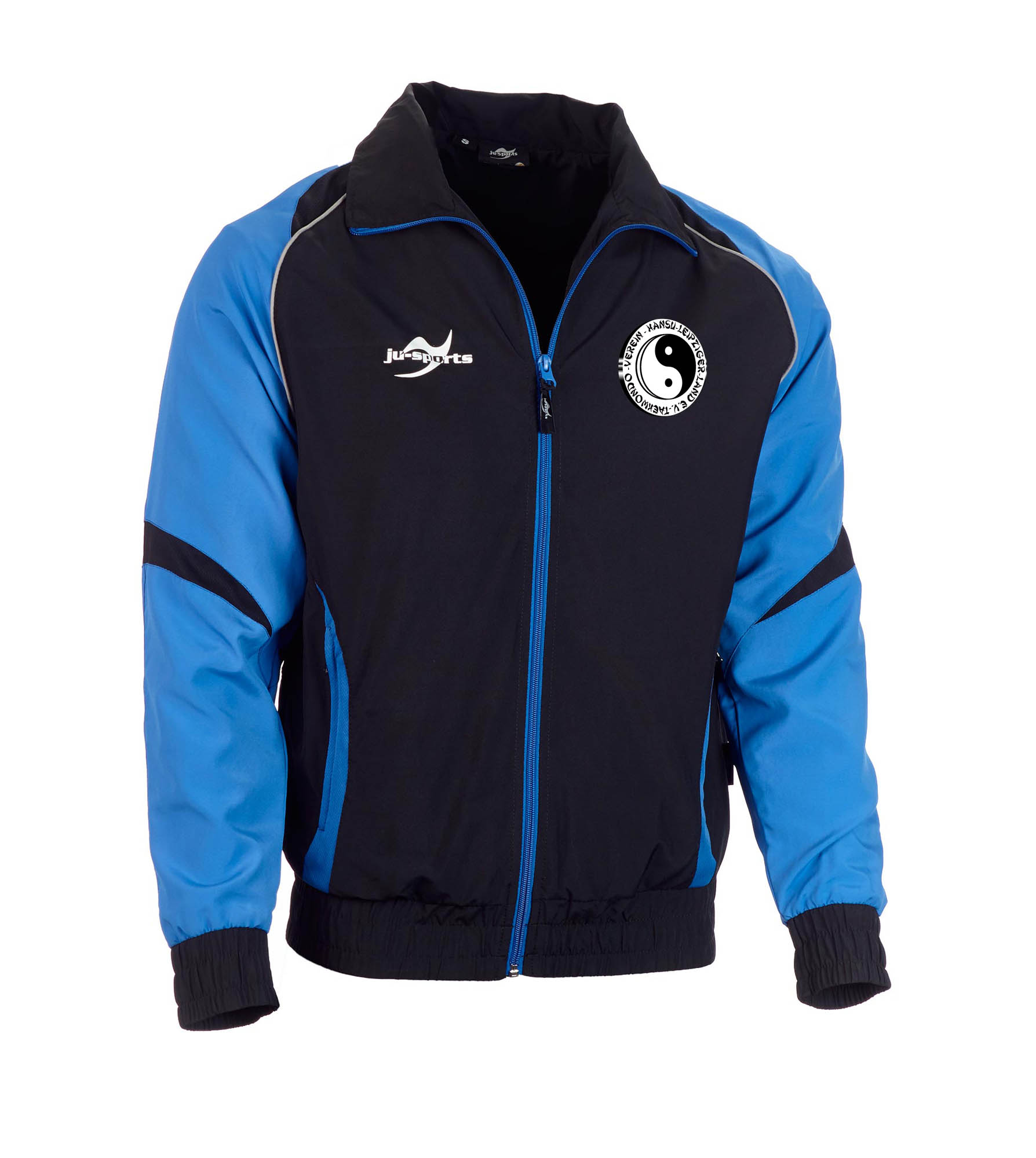 Teamwear Element C2 Jacke schwarz/blau Hansu Leipziger Land