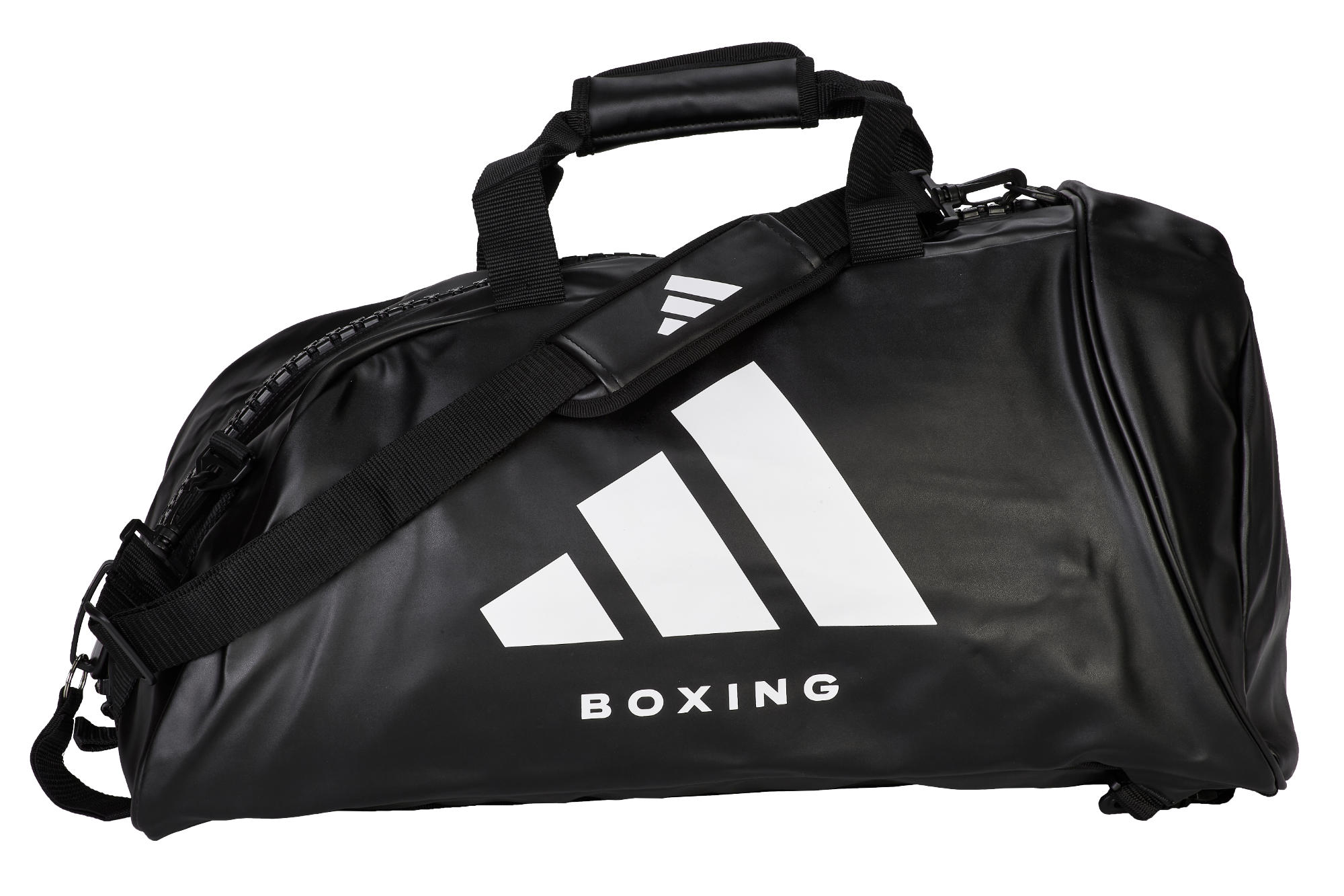 adidas 2in1 Bag "Boxing" black/white PU, adiACC051B