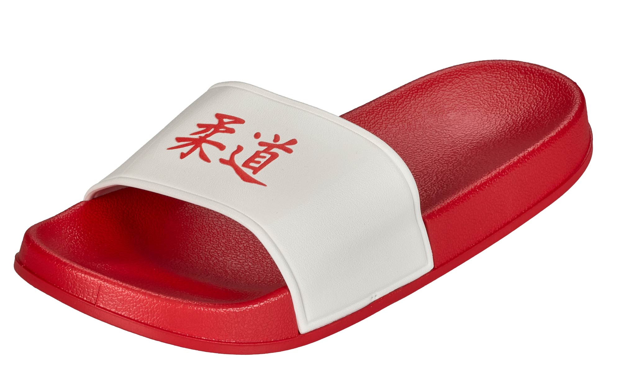 Ju-Sports Badeschlappen Judo red/white
